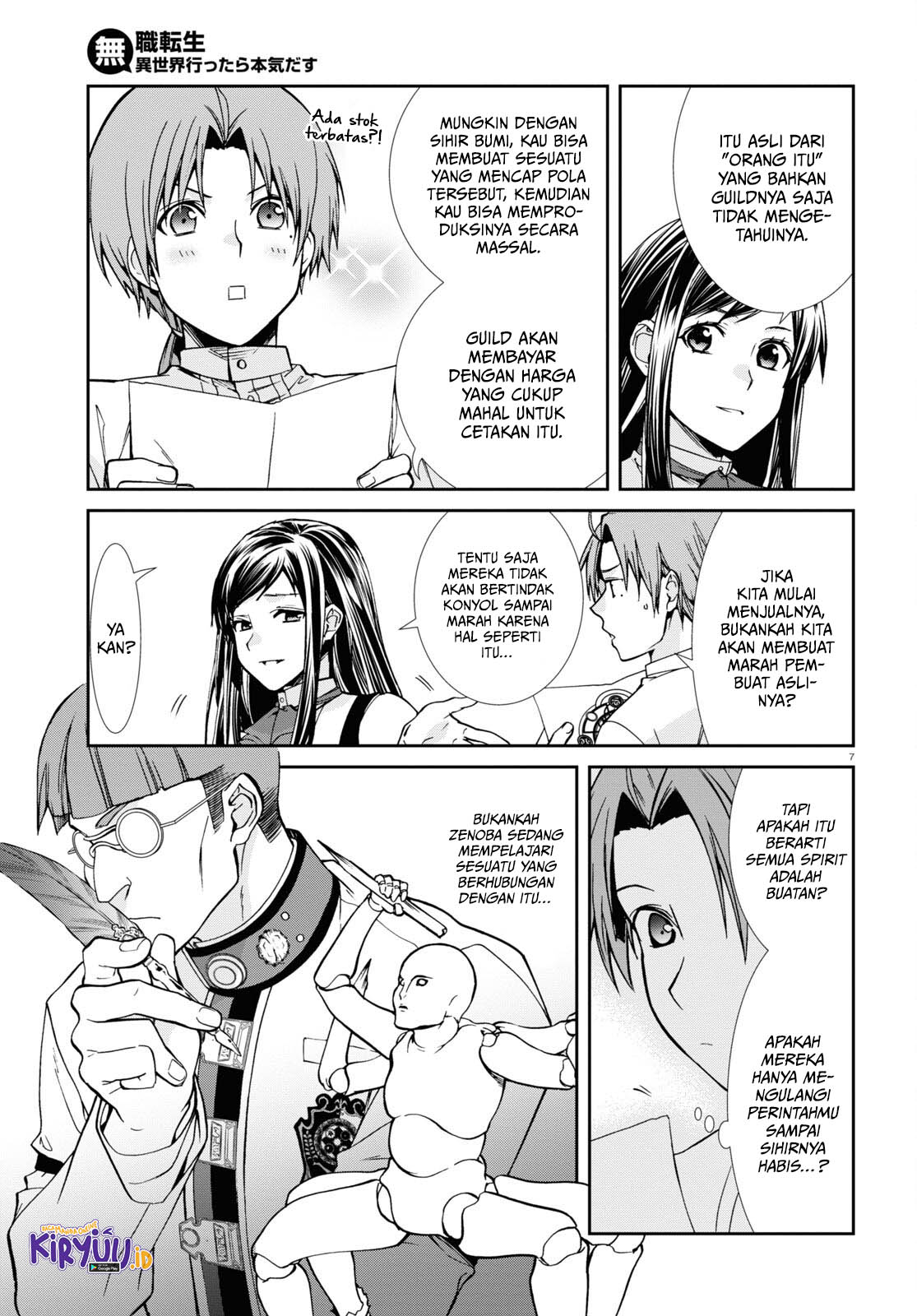 Mushoku Tensei: Isekai Ittara Honki Dasu Chapter 96 - halaman 8