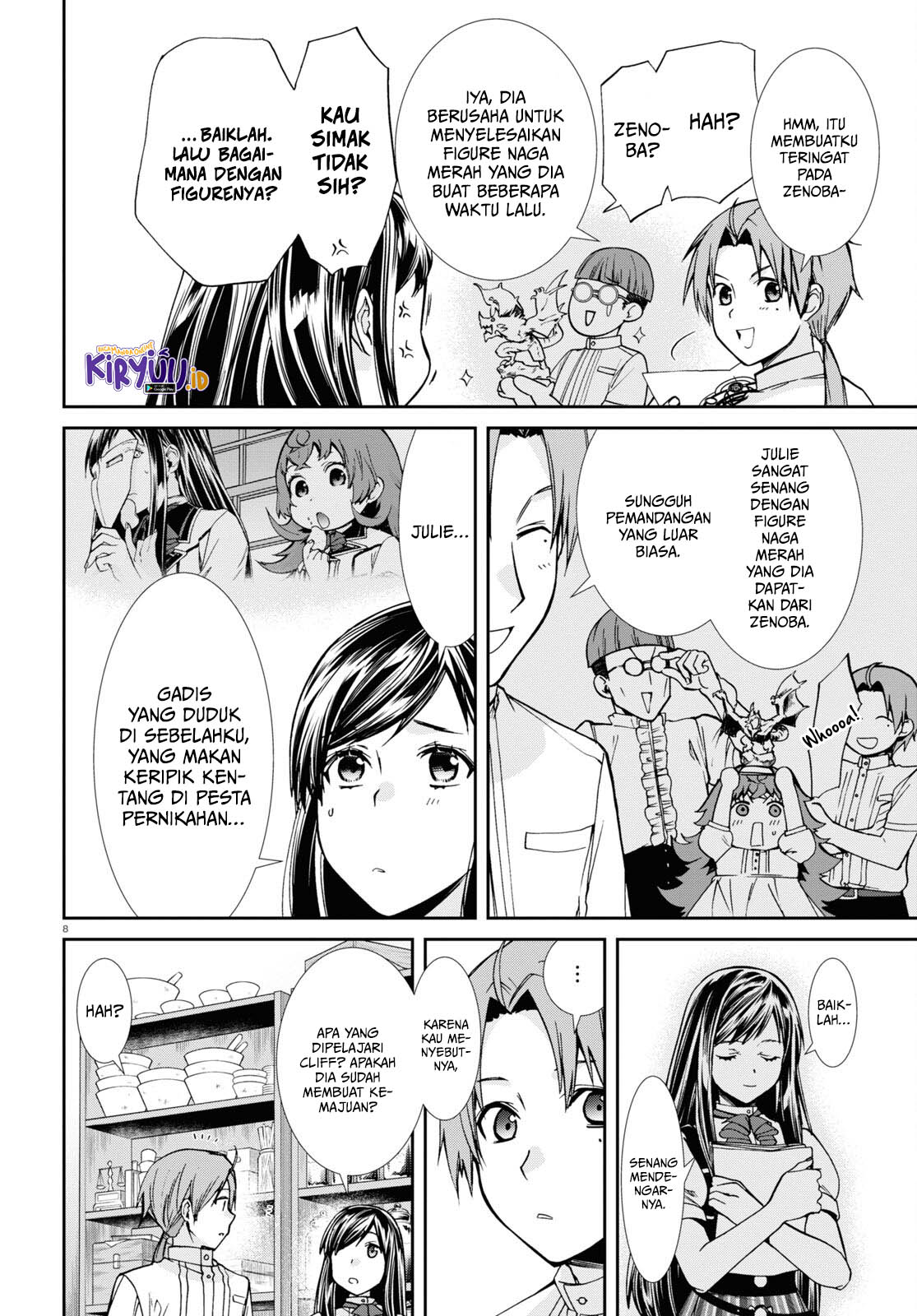 Mushoku Tensei: Isekai Ittara Honki Dasu Chapter 96 - halaman 9