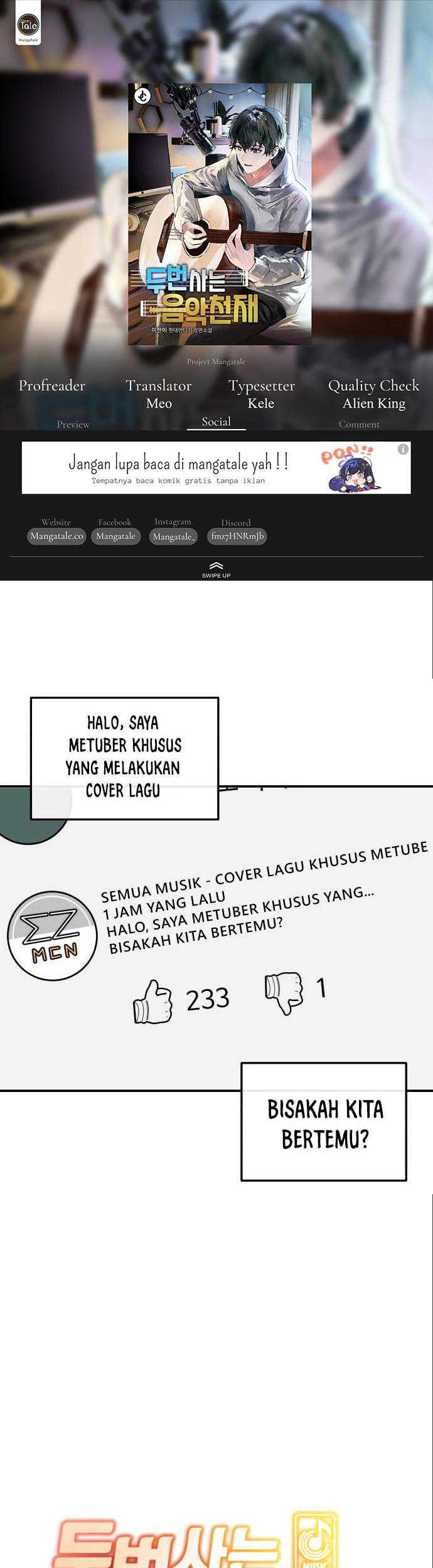 Musician Genius Who Lives Twice Chapter 15 - halaman 1