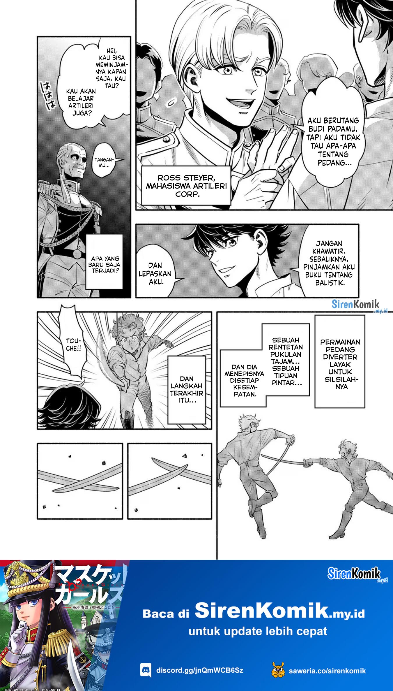 Musket Girls! Tensei Sanbou to Senretsu Otome-tachi Chapter 4 - halaman 11