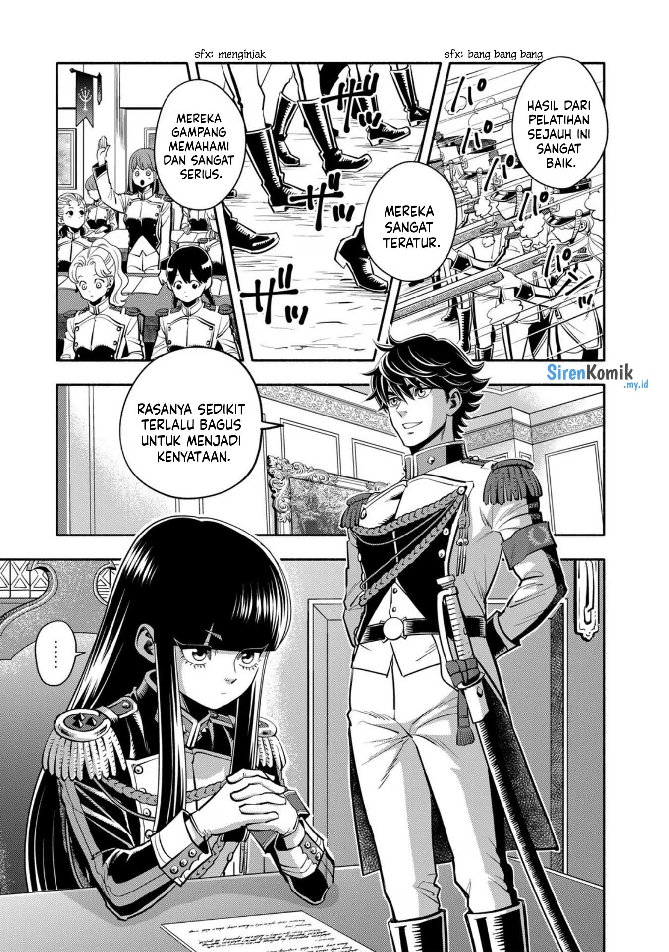 Musket Girls! Tensei Sanbou to Senretsu Otome-tachi Chapter 4 - halaman 16