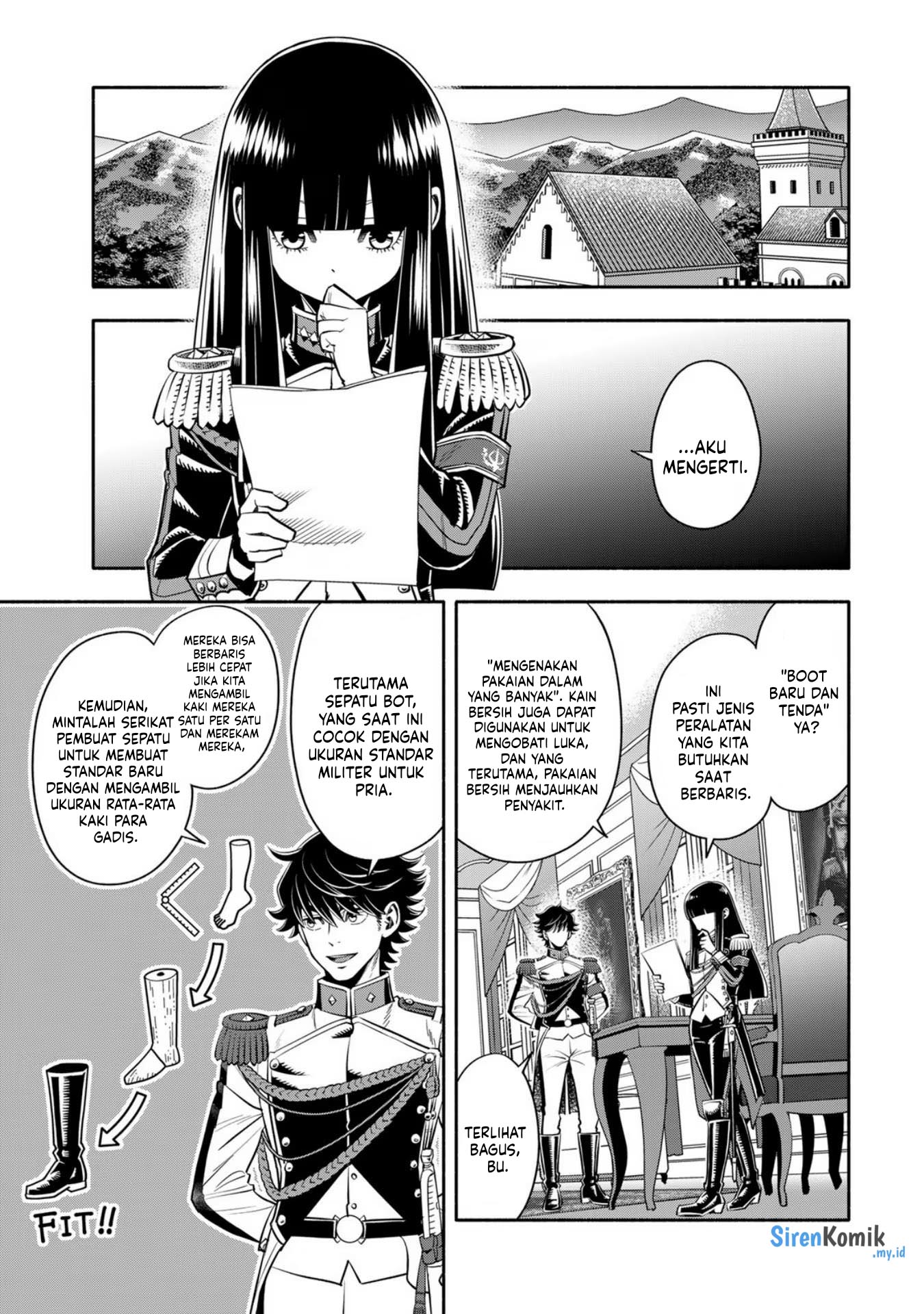 Musket Girls! Tensei Sanbou to Senretsu Otome-tachi Chapter 4 - halaman 20