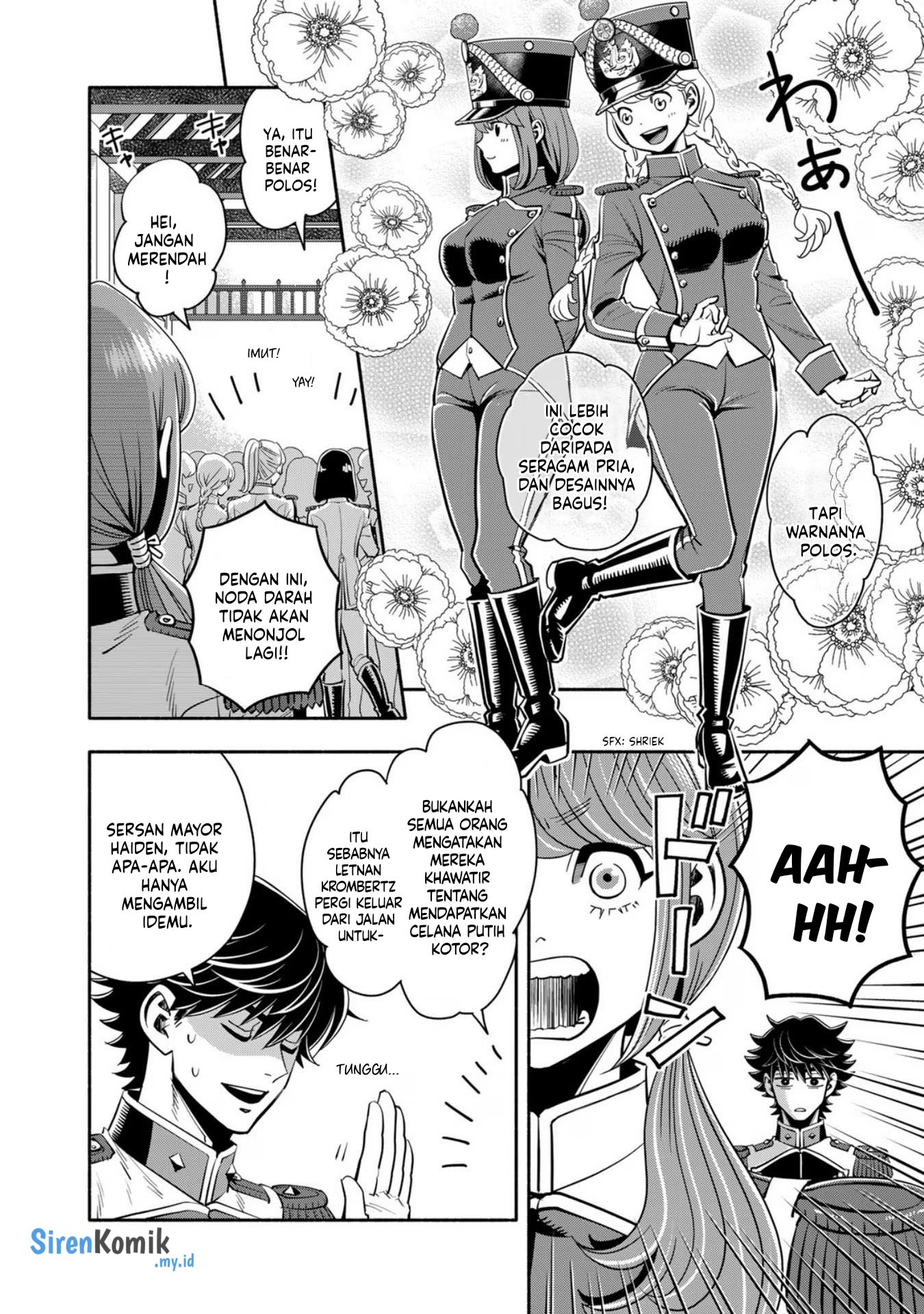 Musket Girls! Tensei Sanbou to Senretsu Otome-tachi Chapter 4 - halaman 25