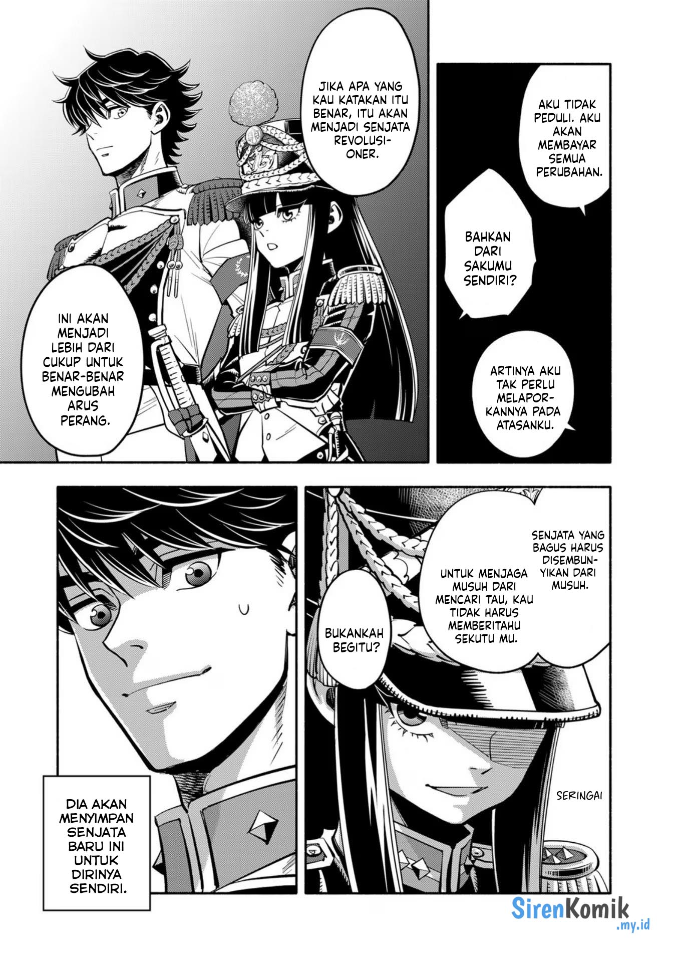 Musket Girls! Tensei Sanbou to Senretsu Otome-tachi Chapter 4 - halaman 28