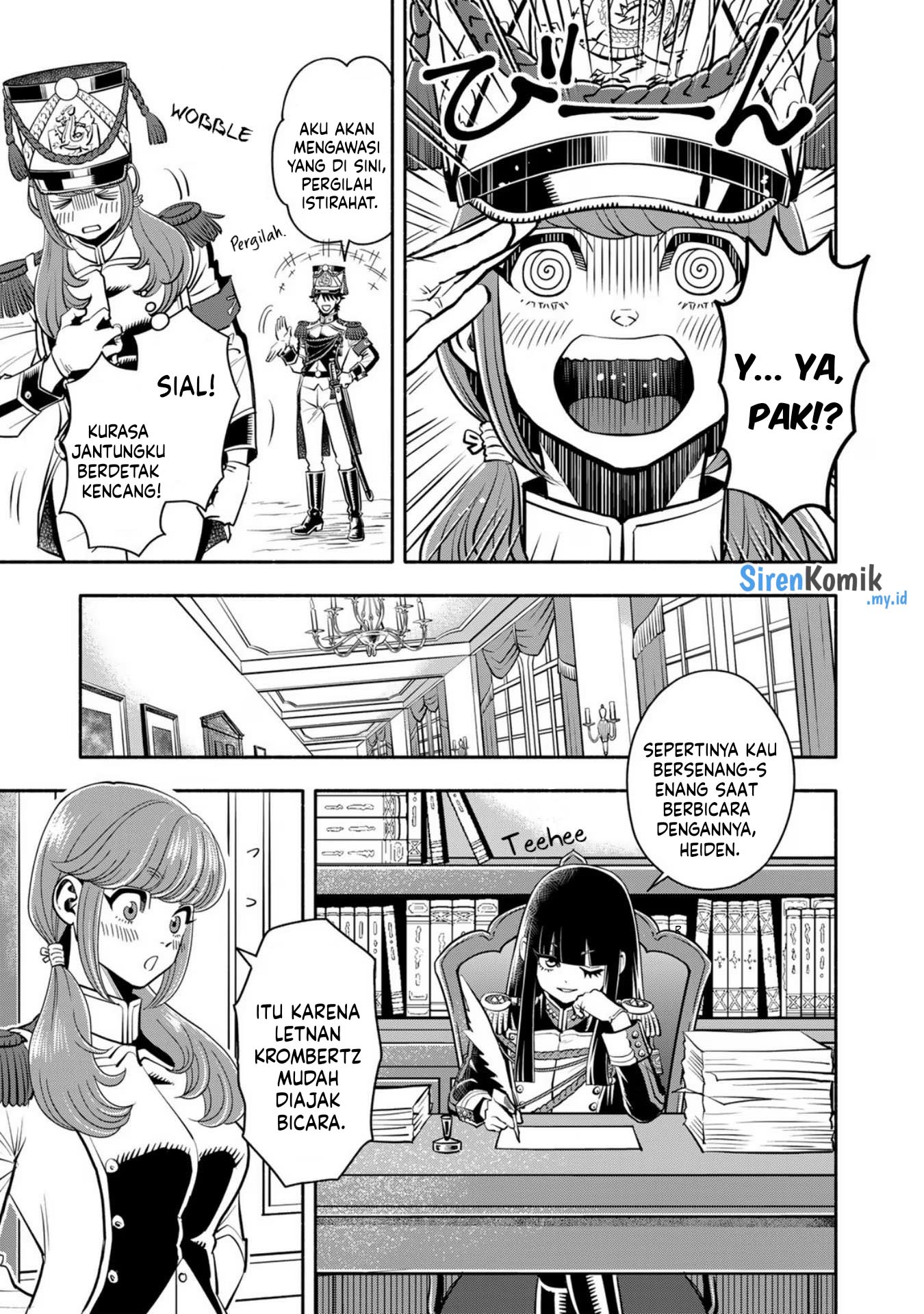 Musket Girls! Tensei Sanbou to Senretsu Otome-tachi Chapter 4 - halaman 4