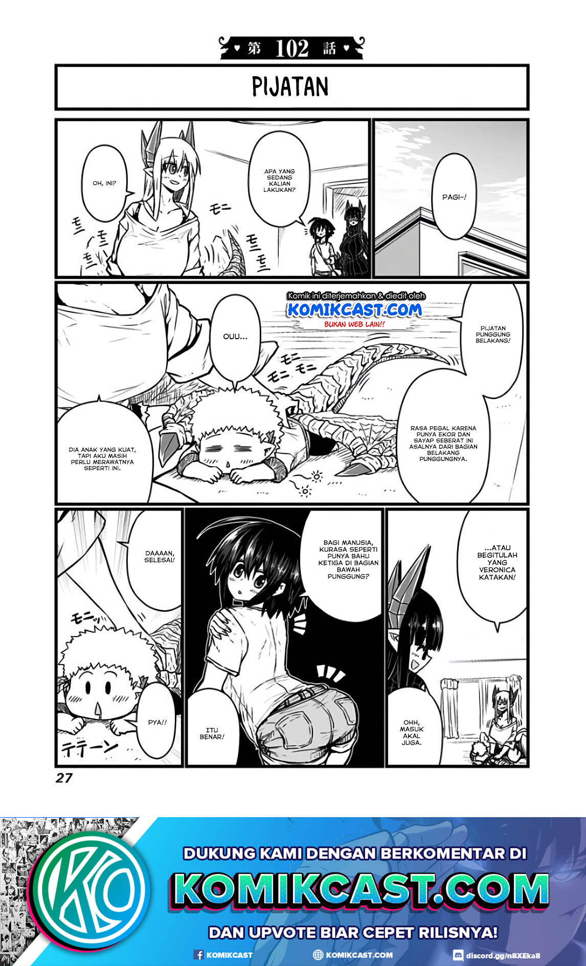 Musuko ga Kawaikute Shikataganai Mazoku no Hahaoya Chapter 102 - halaman 2