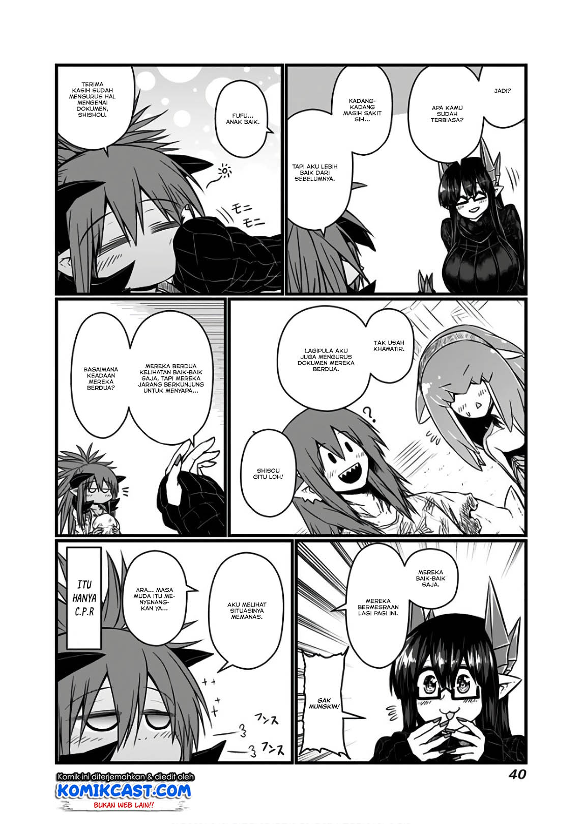 Musuko ga Kawaikute Shikataganai Mazoku no Hahaoya Chapter 104 - halaman 5