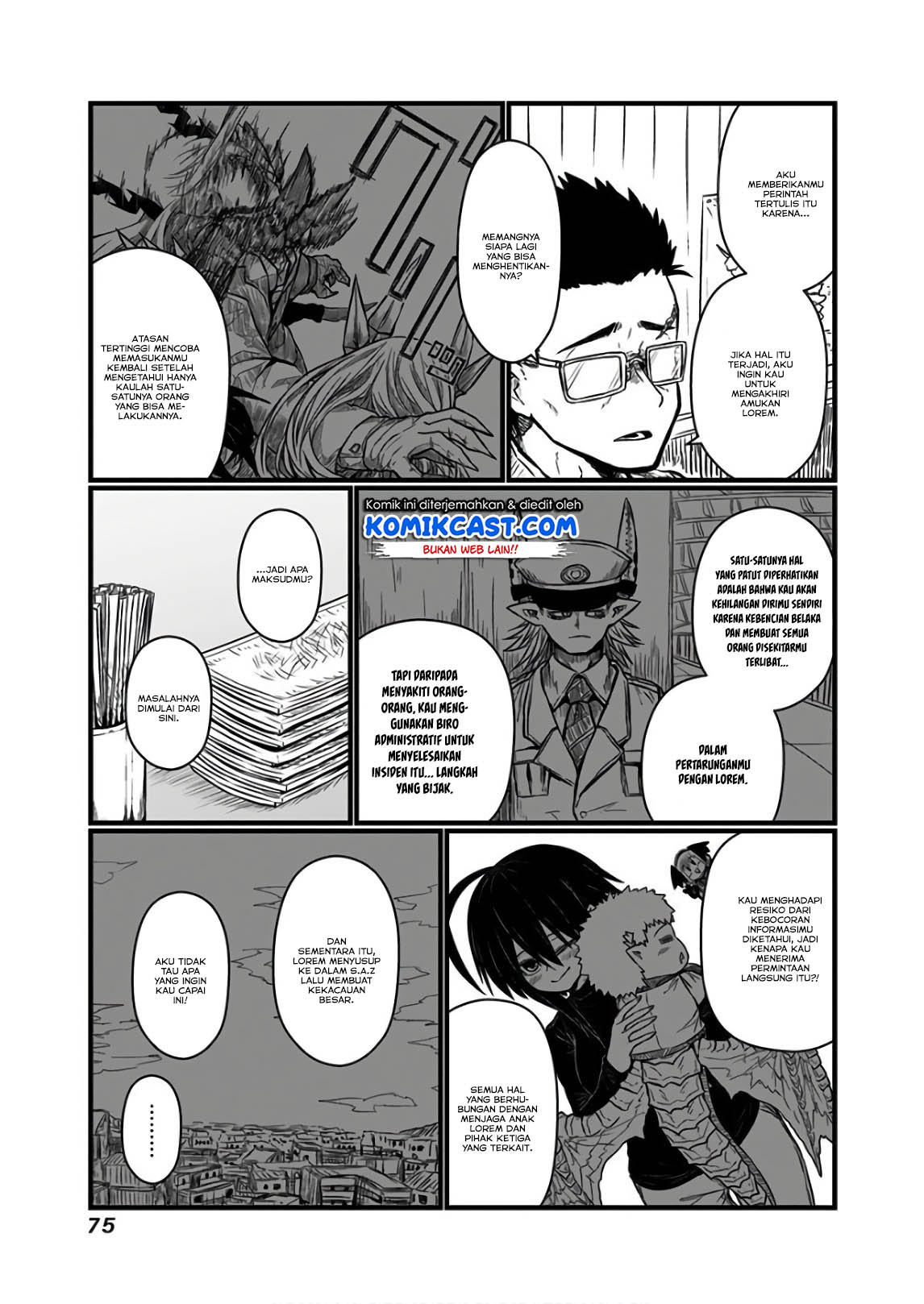 Musuko ga Kawaikute Shikataganai Mazoku no Hahaoya Chapter 109 - halaman 7