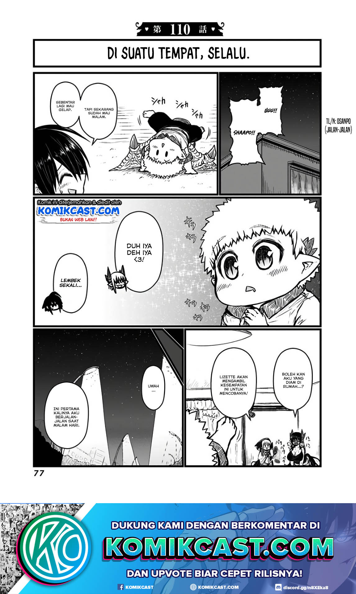 Musuko ga Kawaikute Shikataganai Mazoku no Hahaoya Chapter 110 - halaman 2