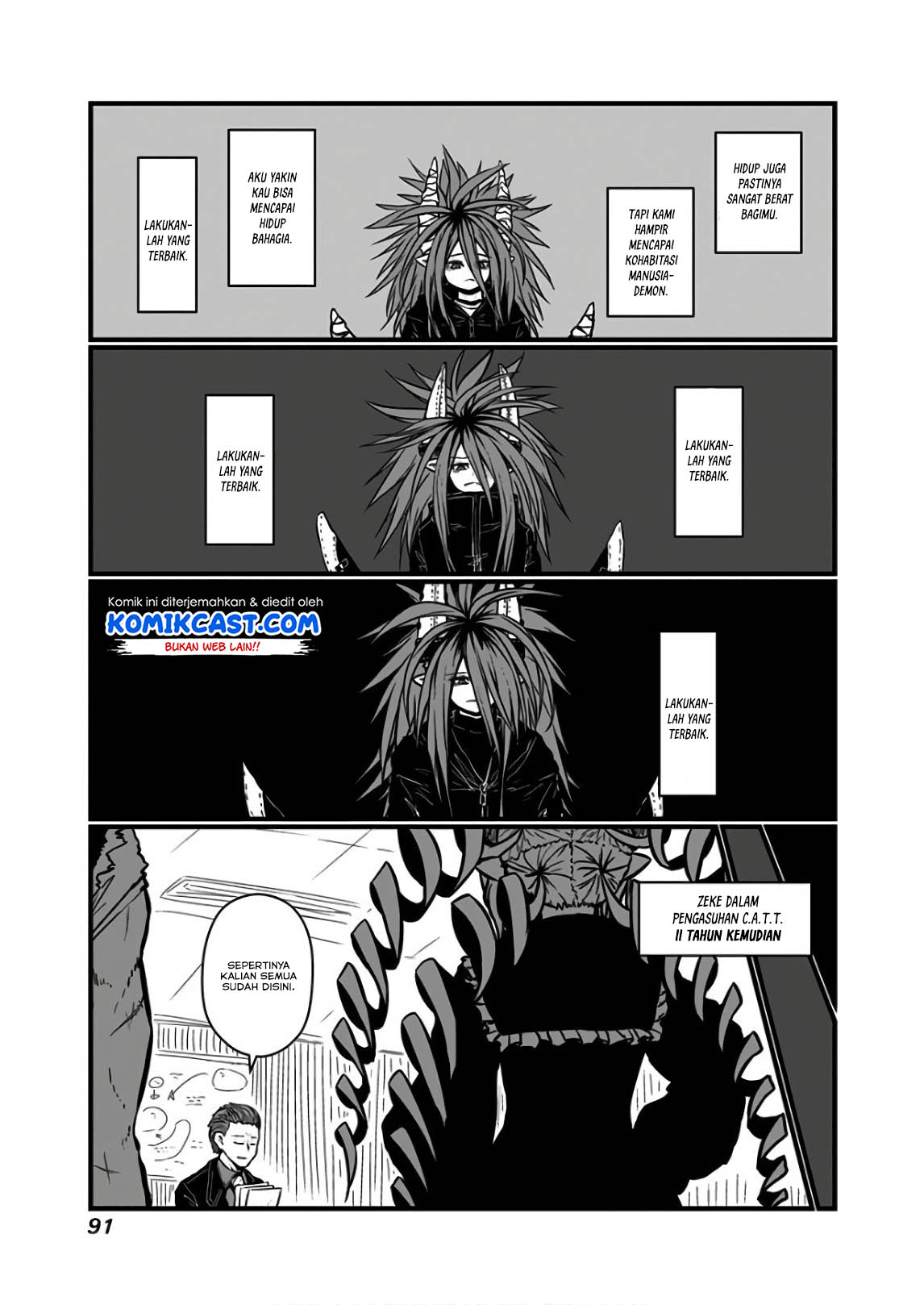 Musuko ga Kawaikute Shikataganai Mazoku no Hahaoya Chapter 111 - halaman 7