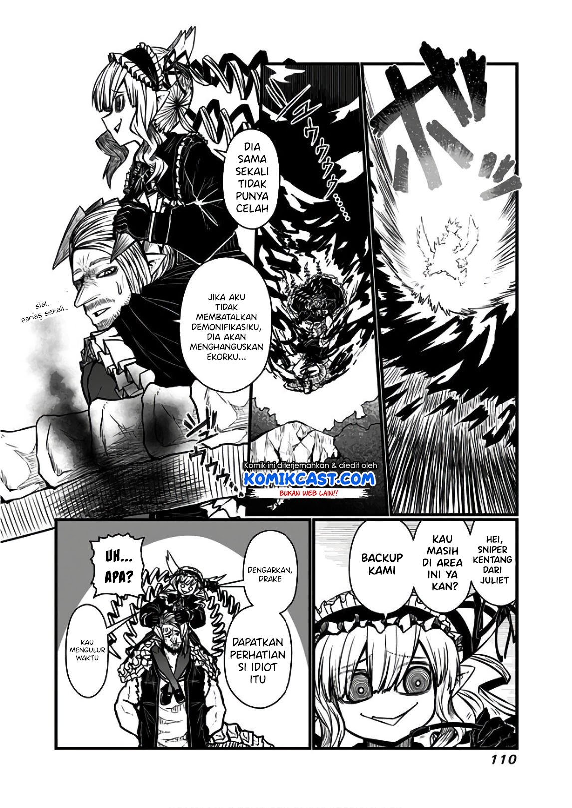 Musuko ga Kawaikute Shikataganai Mazoku no Hahaoya Chapter 113 - halaman 9