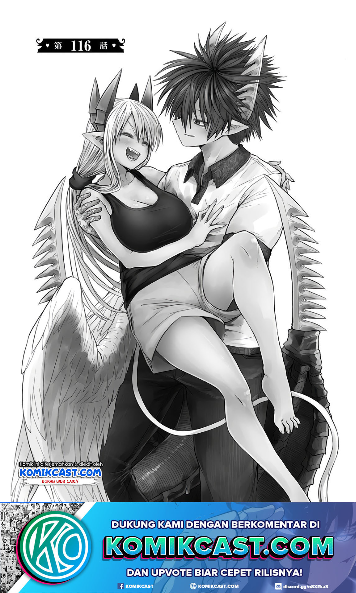 Musuko ga Kawaikute Shikataganai Mazoku no Hahaoya Chapter 116 - halaman 2