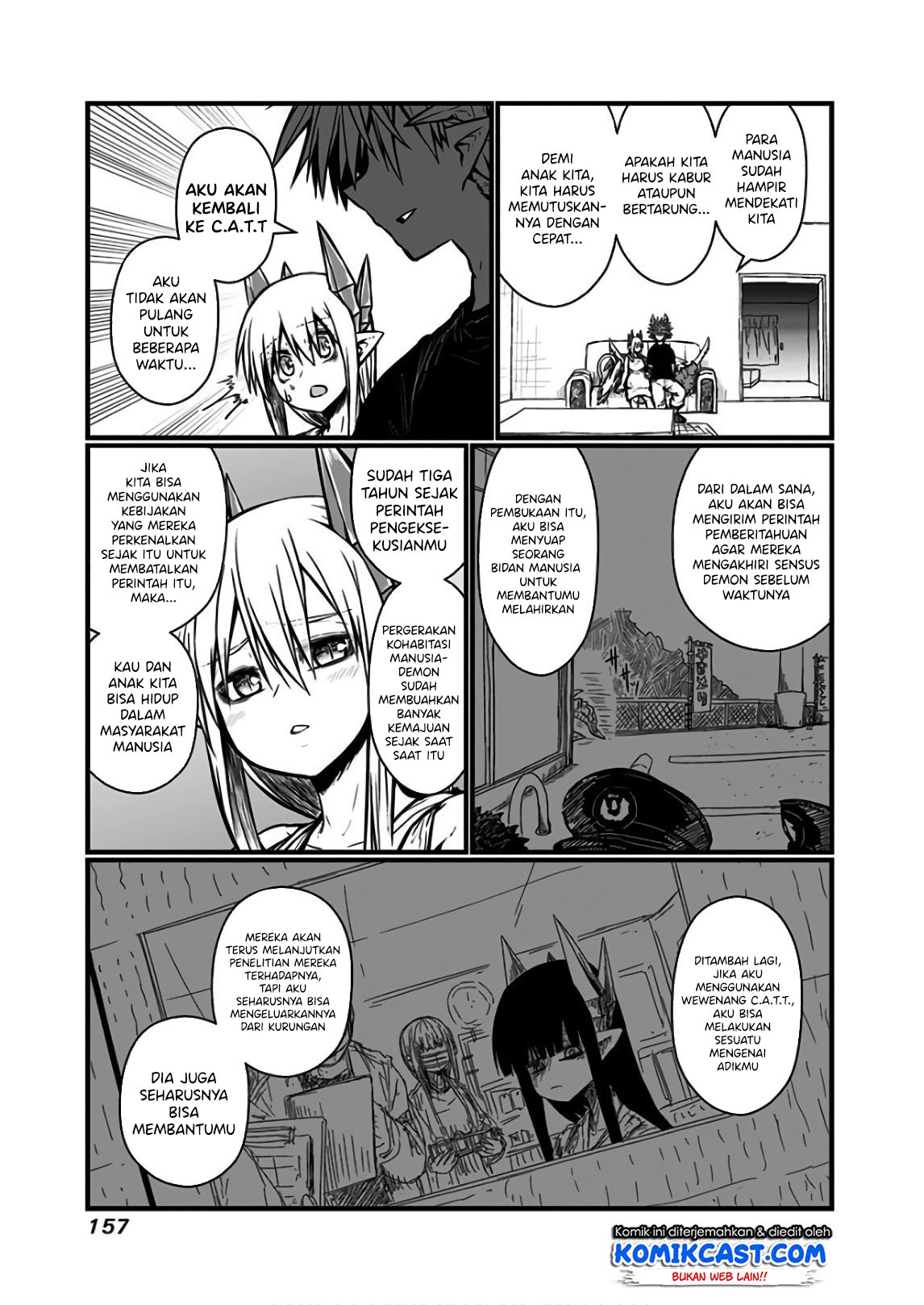 Musuko ga Kawaikute Shikataganai Mazoku no Hahaoya Chapter 117 - halaman 9