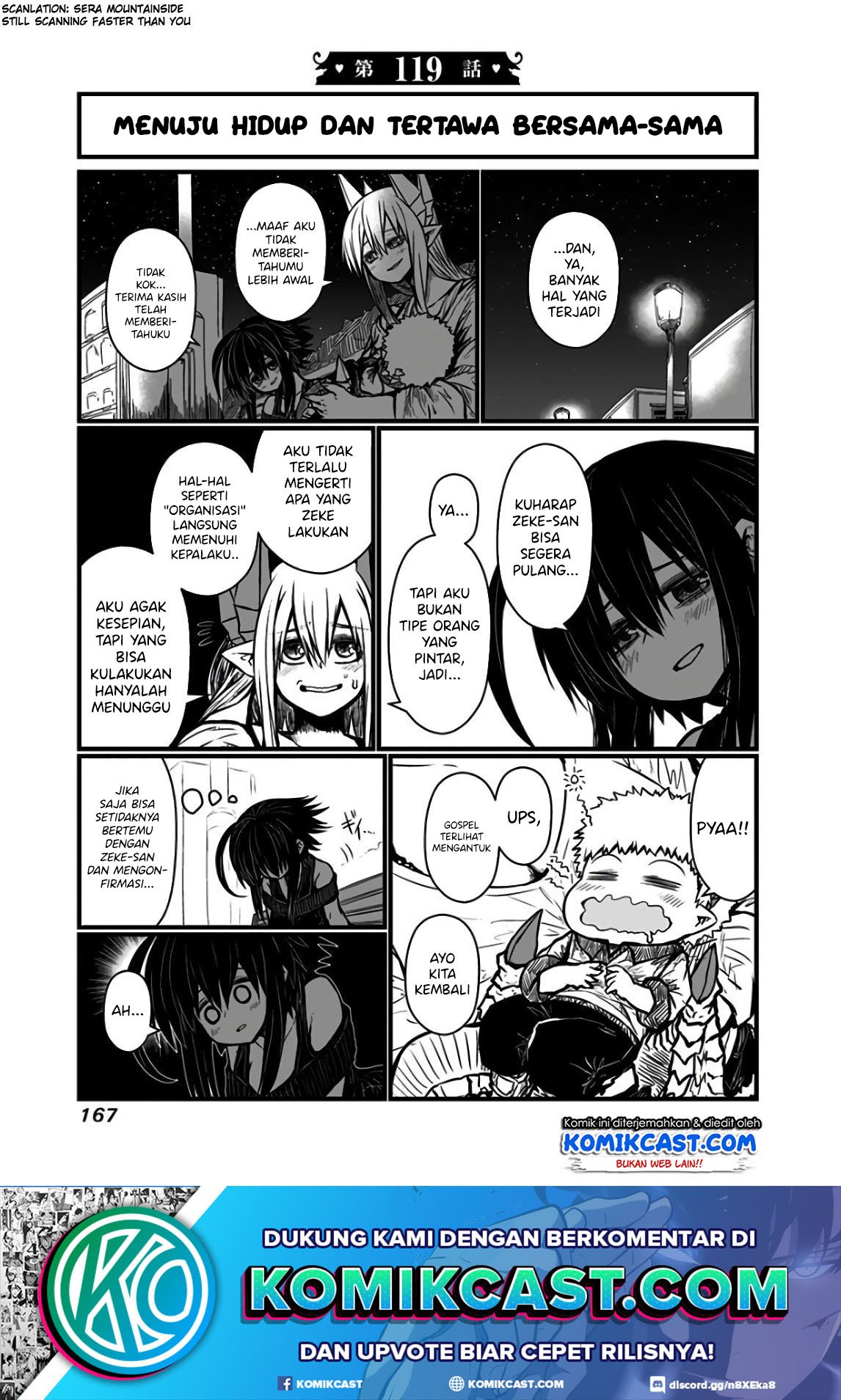 Musuko ga Kawaikute Shikataganai Mazoku no Hahaoya Chapter 119 - halaman 2