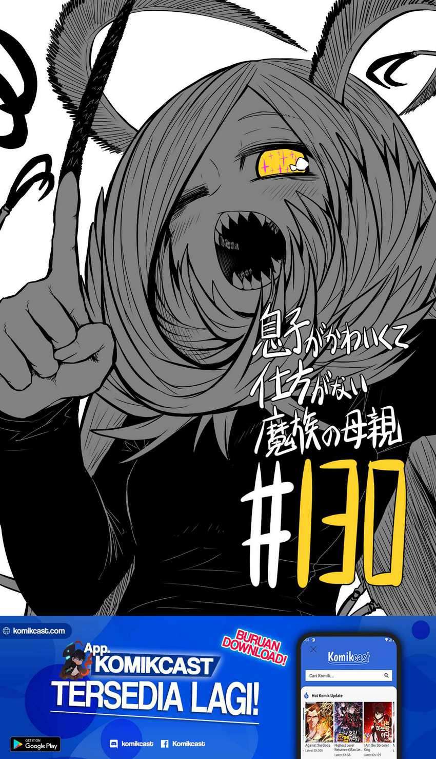Musuko ga Kawaikute Shikataganai Mazoku no Hahaoya Chapter 130 - halaman 2