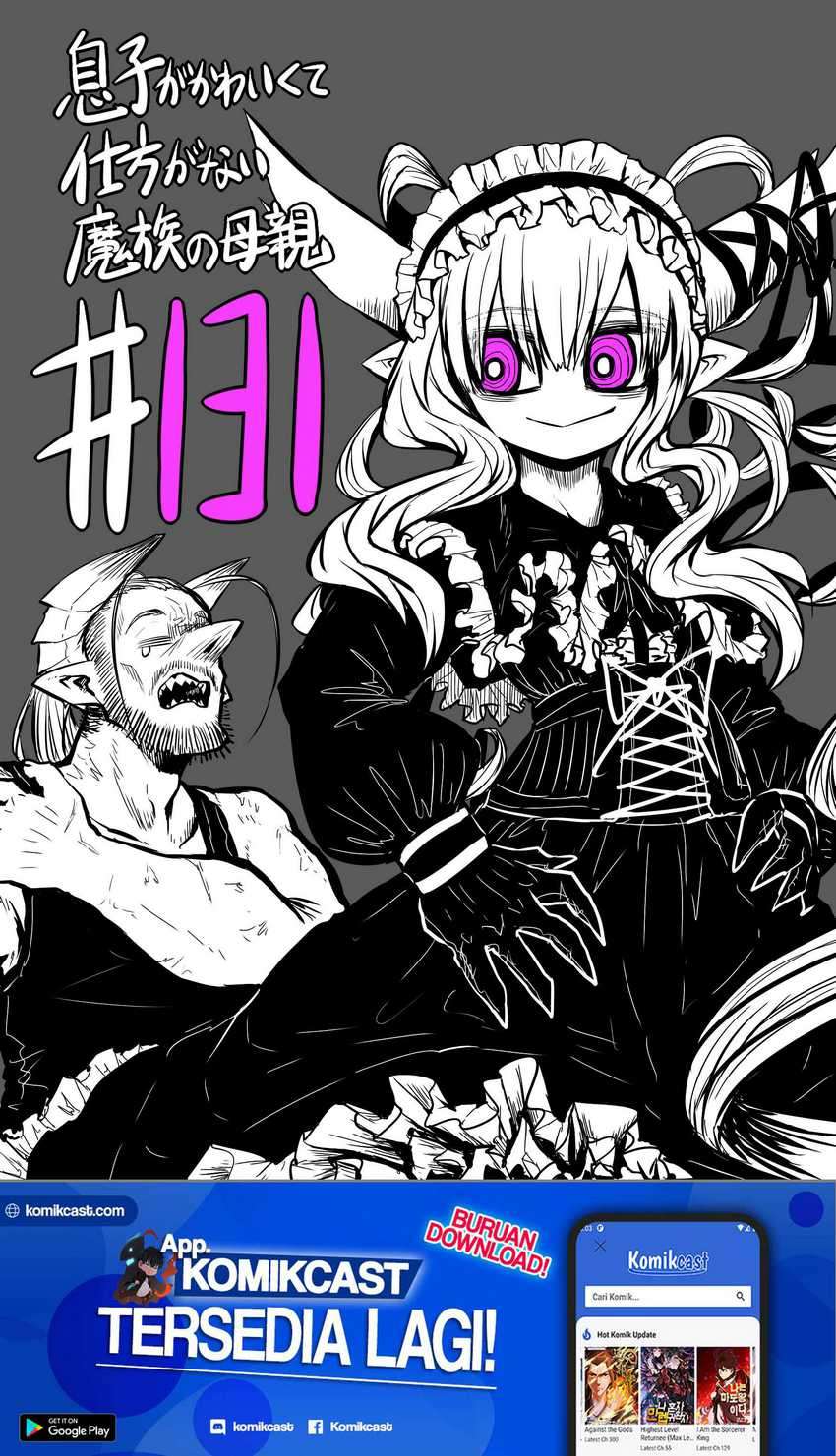 Musuko ga Kawaikute Shikataganai Mazoku no Hahaoya Chapter 131 - halaman 2