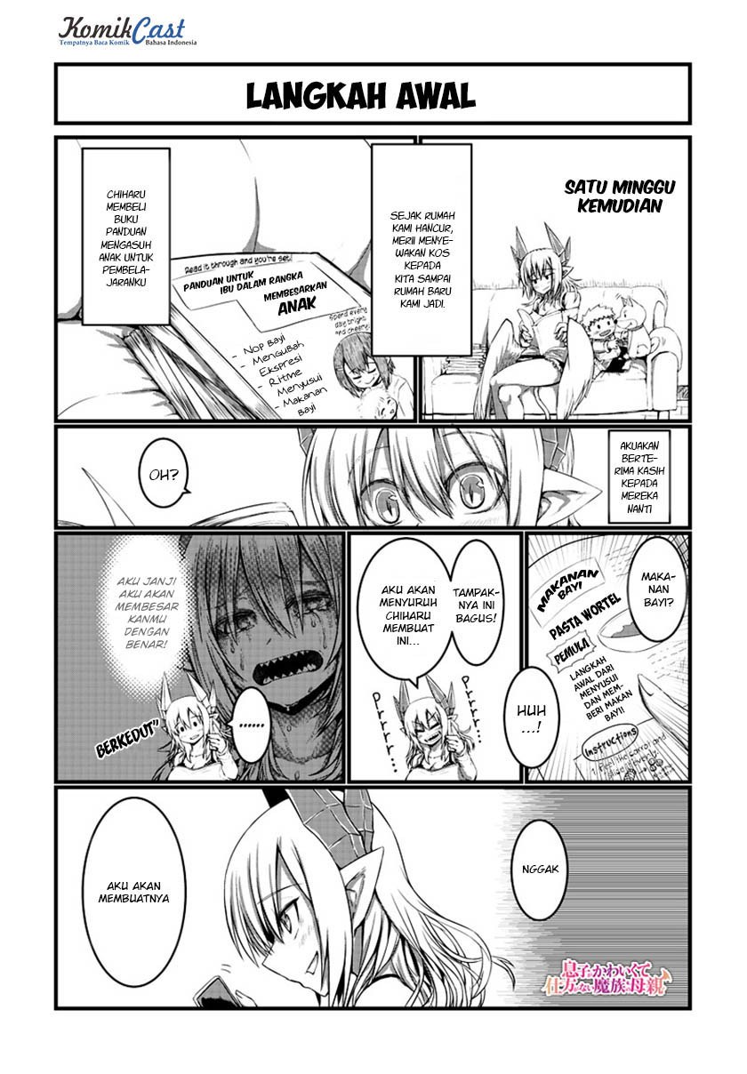 Musuko ga Kawaikute Shikataganai Mazoku no Hahaoya Chapter 14 - halaman 3