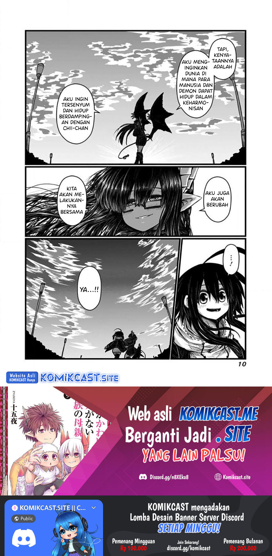 Musuko ga Kawaikute Shikataganai Mazoku no Hahaoya Chapter 144 - halaman 9