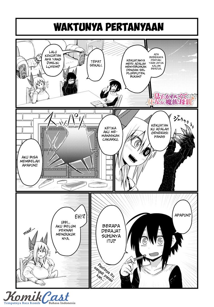 Musuko ga Kawaikute Shikataganai Mazoku no Hahaoya Chapter 20 - halaman 2
