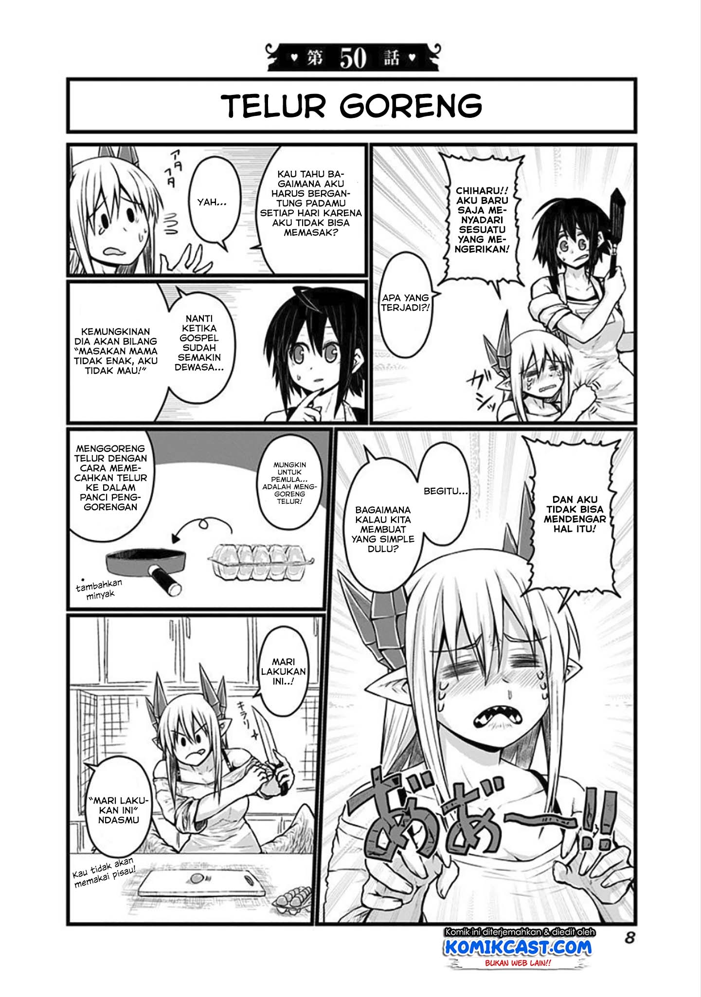 Musuko ga Kawaikute Shikataganai Mazoku no Hahaoya Chapter 50 - halaman 3