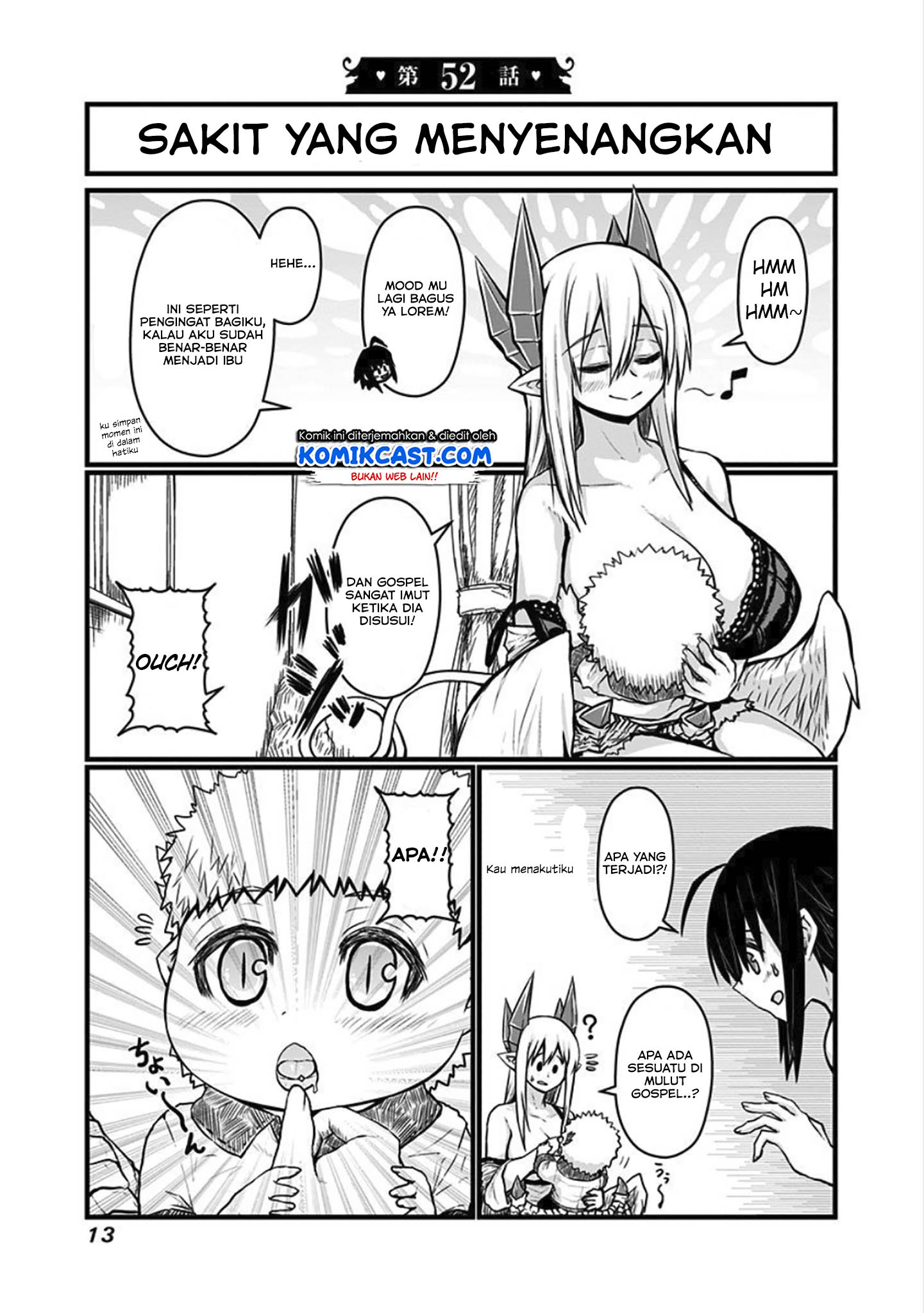 Musuko ga Kawaikute Shikataganai Mazoku no Hahaoya Chapter 52 - halaman 3