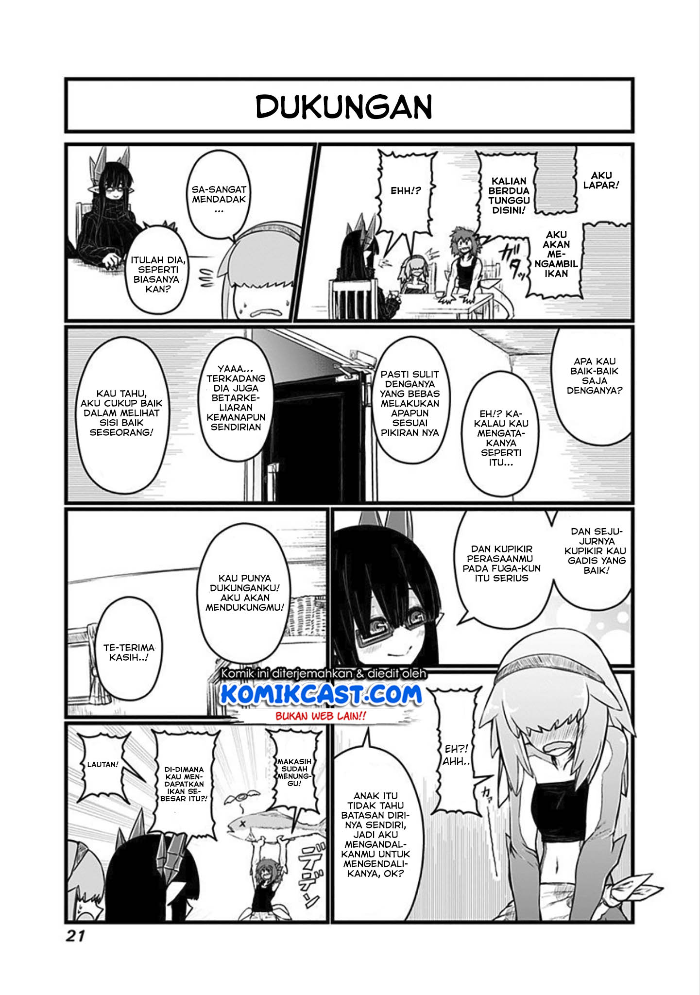 Musuko ga Kawaikute Shikataganai Mazoku no Hahaoya Chapter 53 - halaman 5