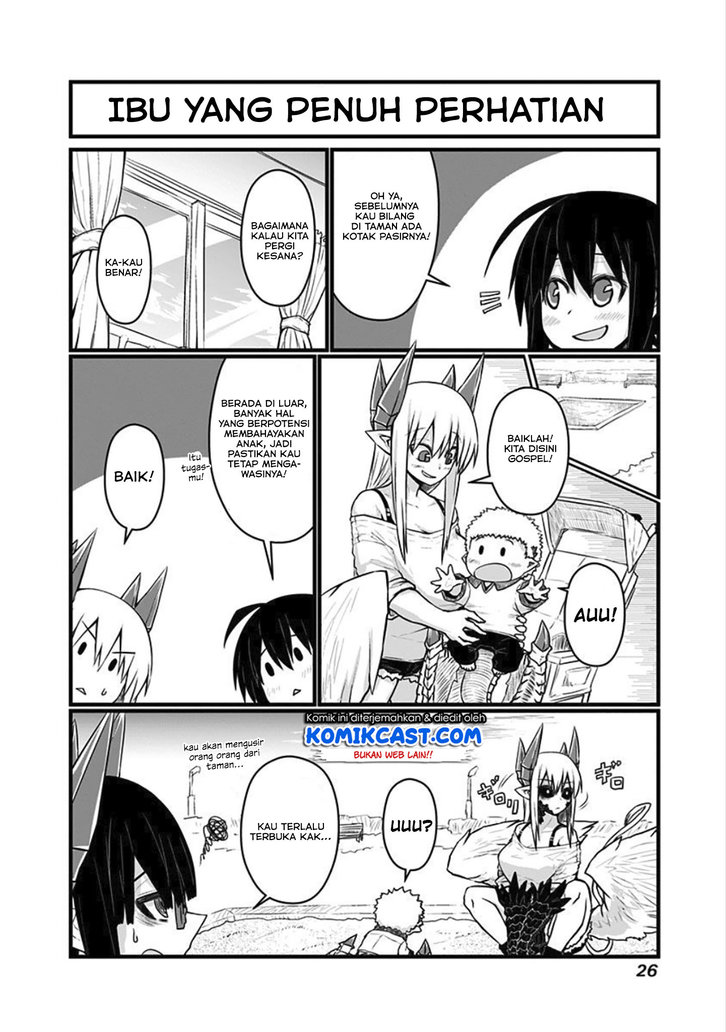 Musuko ga Kawaikute Shikataganai Mazoku no Hahaoya Chapter 54 - halaman 4