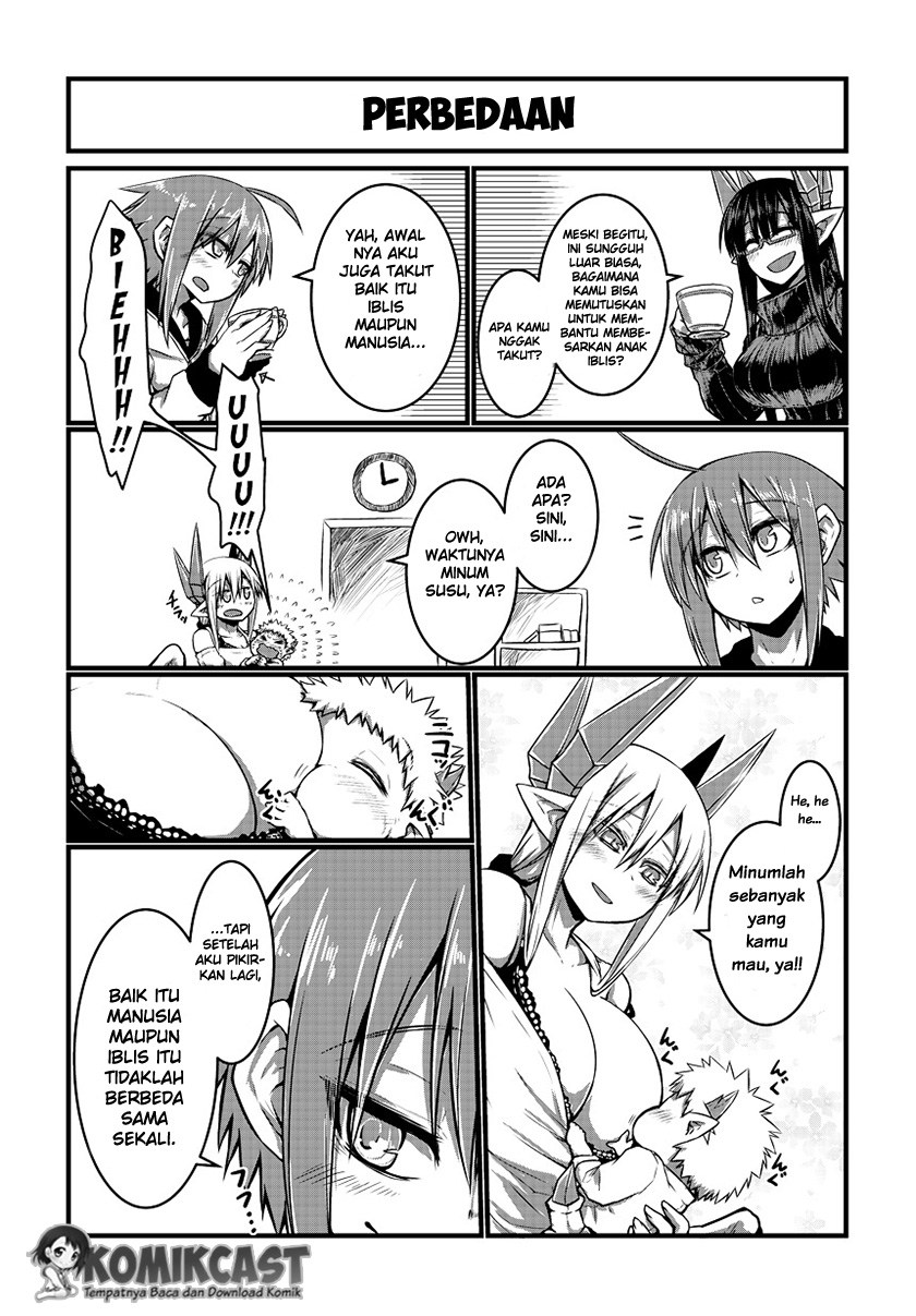 Musuko ga Kawaikute Shikataganai Mazoku no Hahaoya Chapter 8 - halaman 4