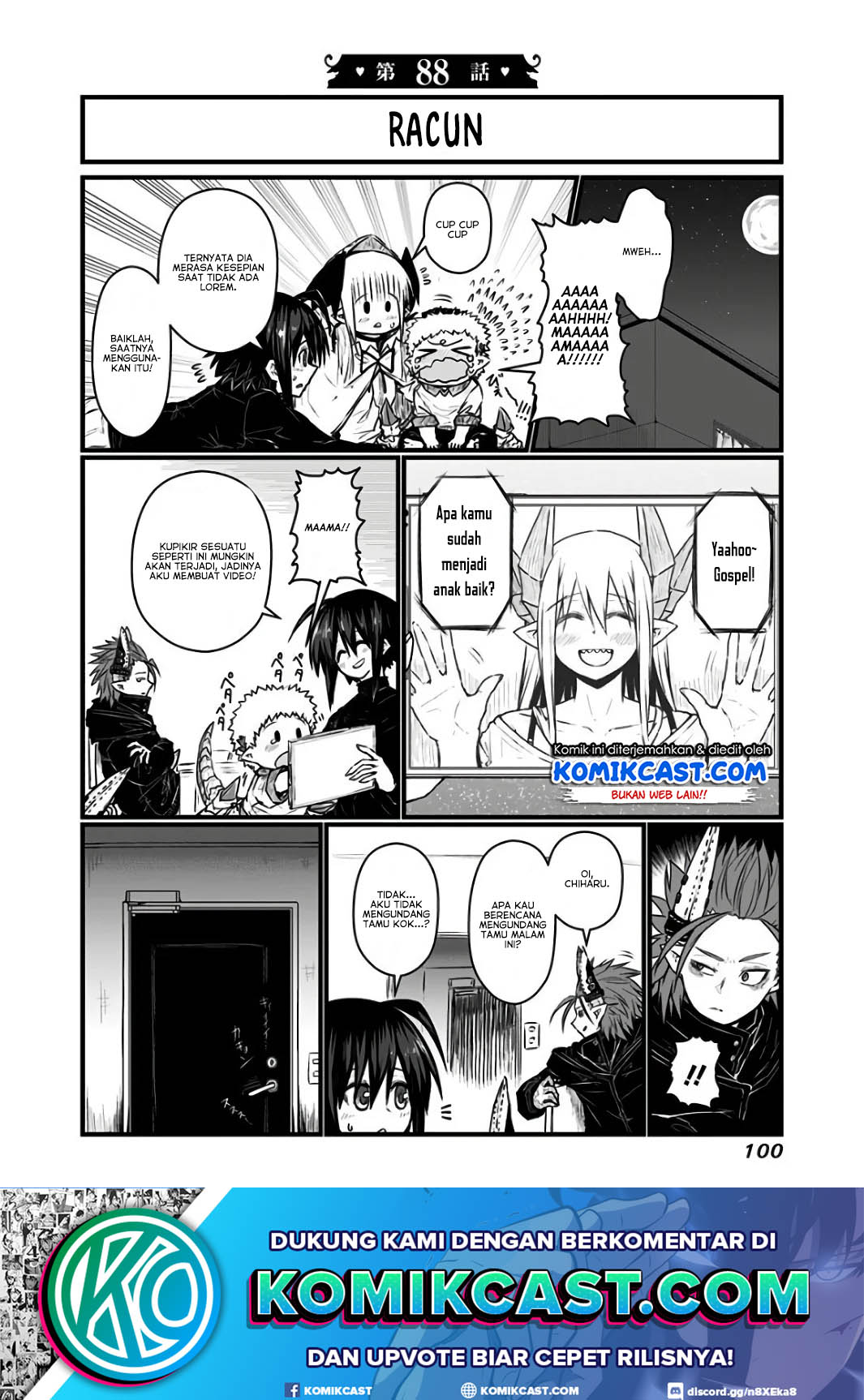Musuko ga Kawaikute Shikataganai Mazoku no Hahaoya Chapter 88 - halaman 2