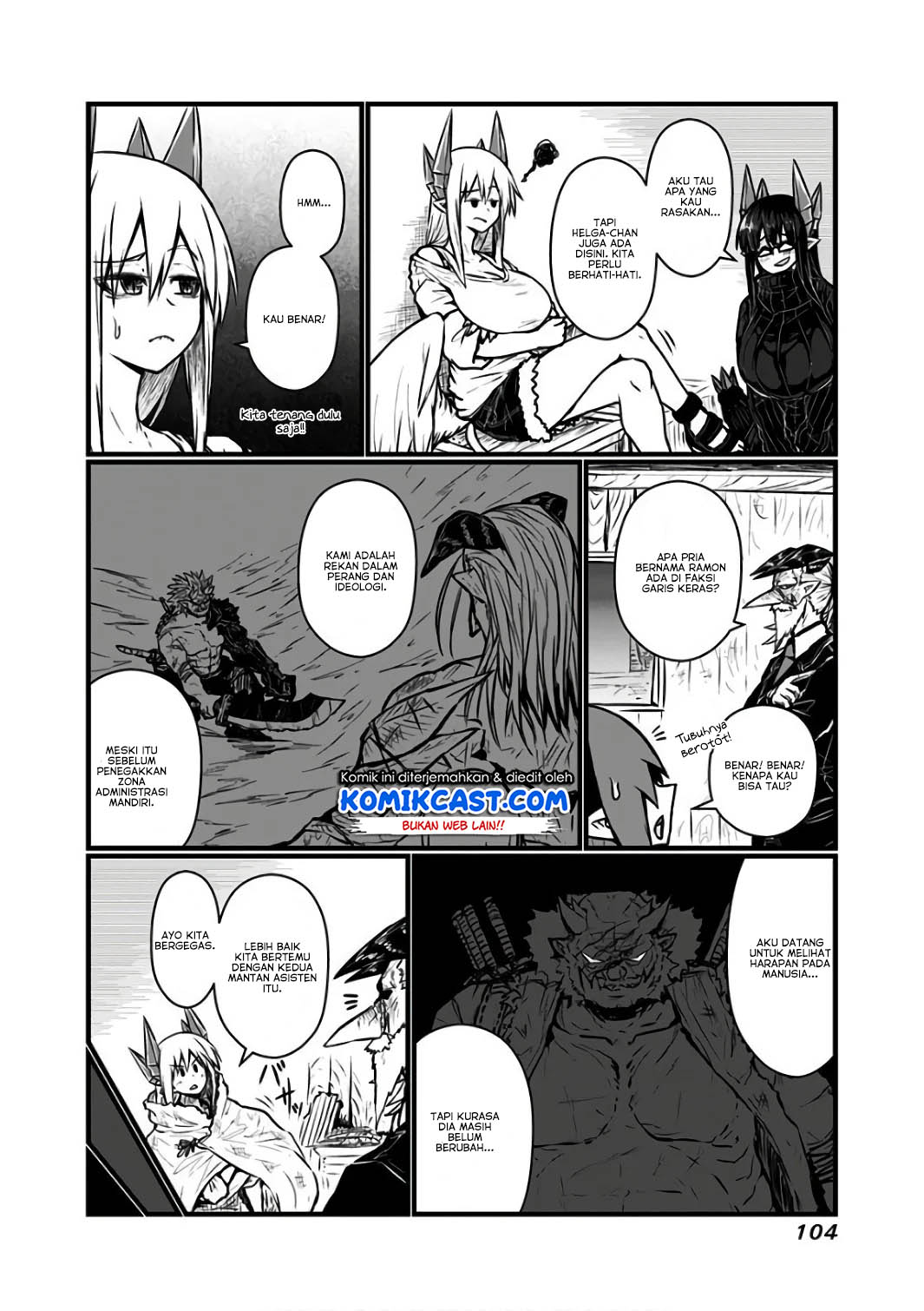 Musuko ga Kawaikute Shikataganai Mazoku no Hahaoya Chapter 88 - halaman 6