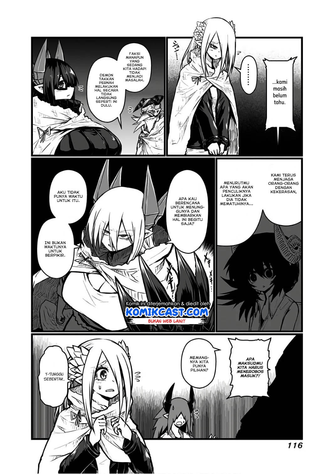 Musuko ga Kawaikute Shikataganai Mazoku no Hahaoya Chapter 89 - halaman 6