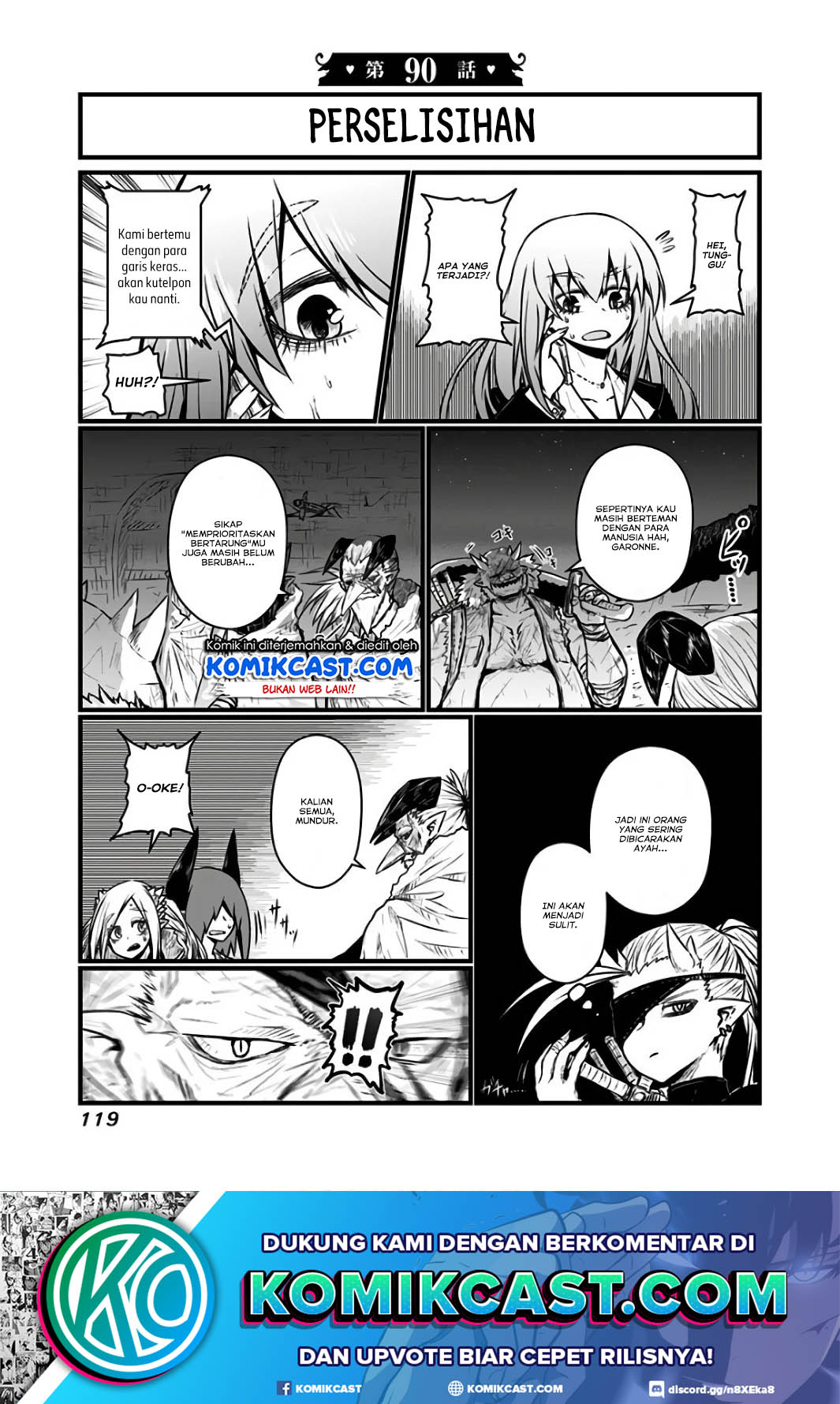 Musuko ga Kawaikute Shikataganai Mazoku no Hahaoya Chapter 90 - halaman 2