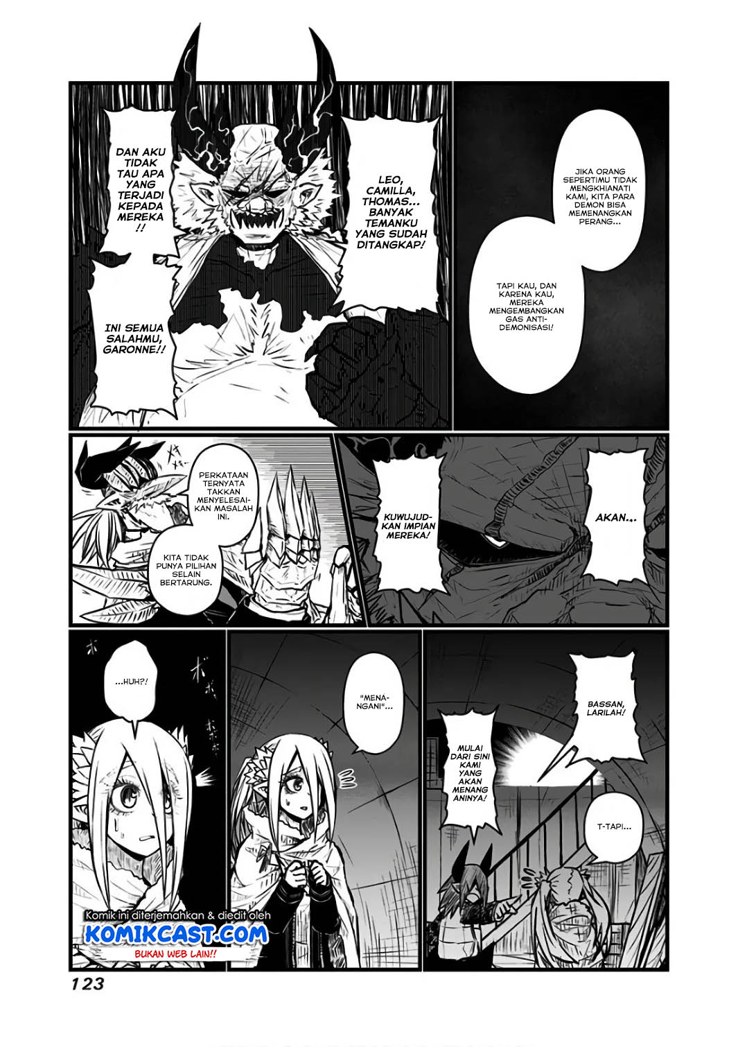 Musuko ga Kawaikute Shikataganai Mazoku no Hahaoya Chapter 90 - halaman 6