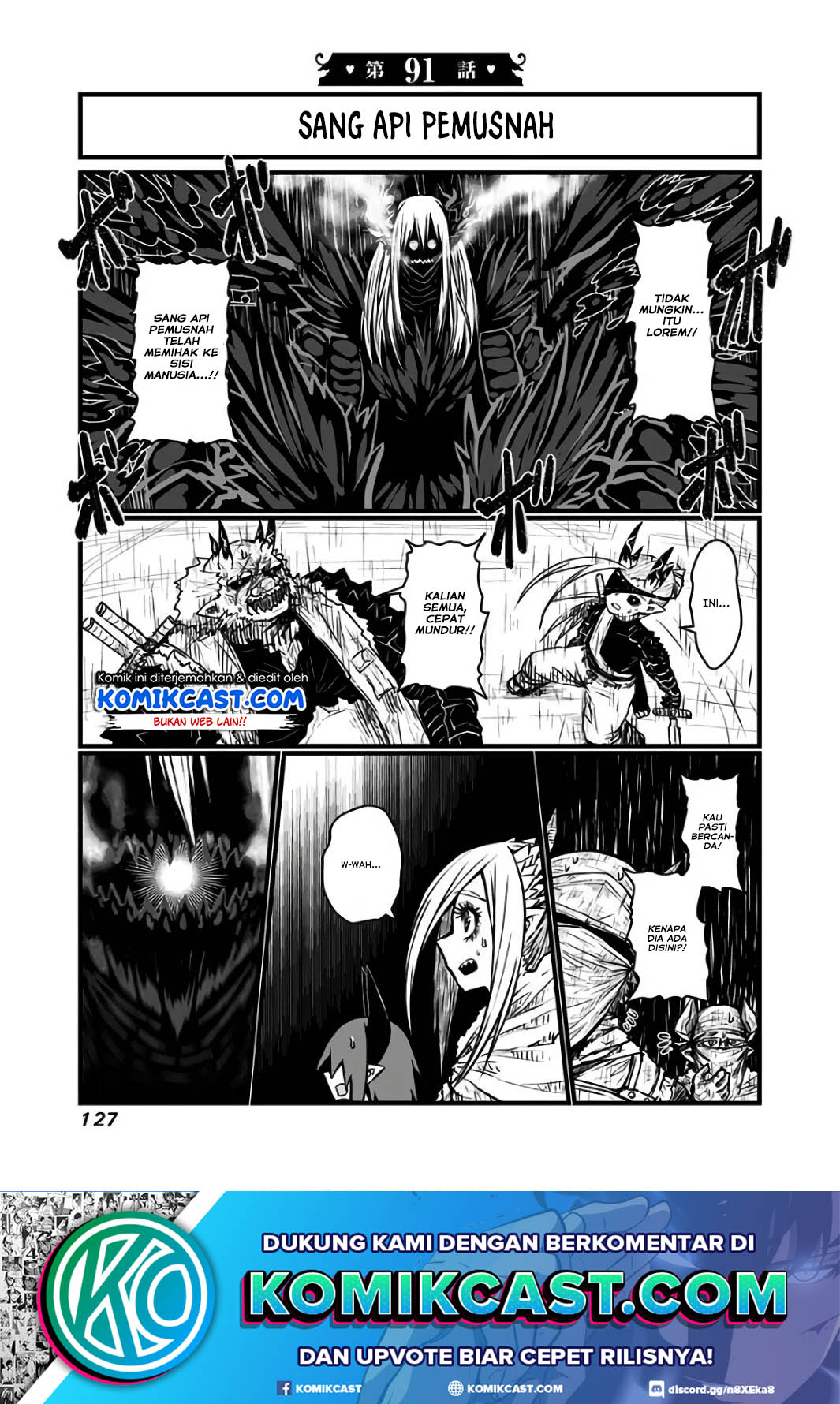 Musuko ga Kawaikute Shikataganai Mazoku no Hahaoya Chapter 91 - halaman 2
