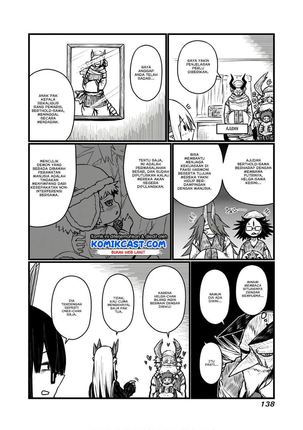 Musuko ga Kawaikute Shikataganai Mazoku no Hahaoya Chapter 92 - halaman 4