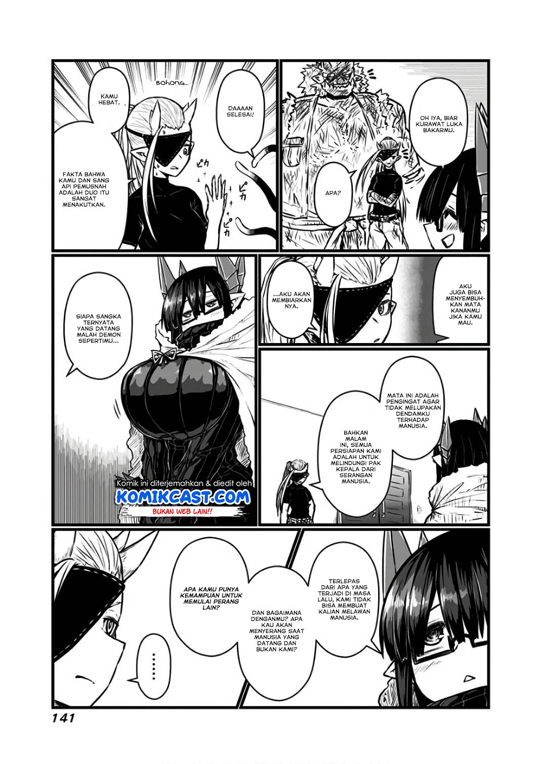 Musuko ga Kawaikute Shikataganai Mazoku no Hahaoya Chapter 92 - halaman 7