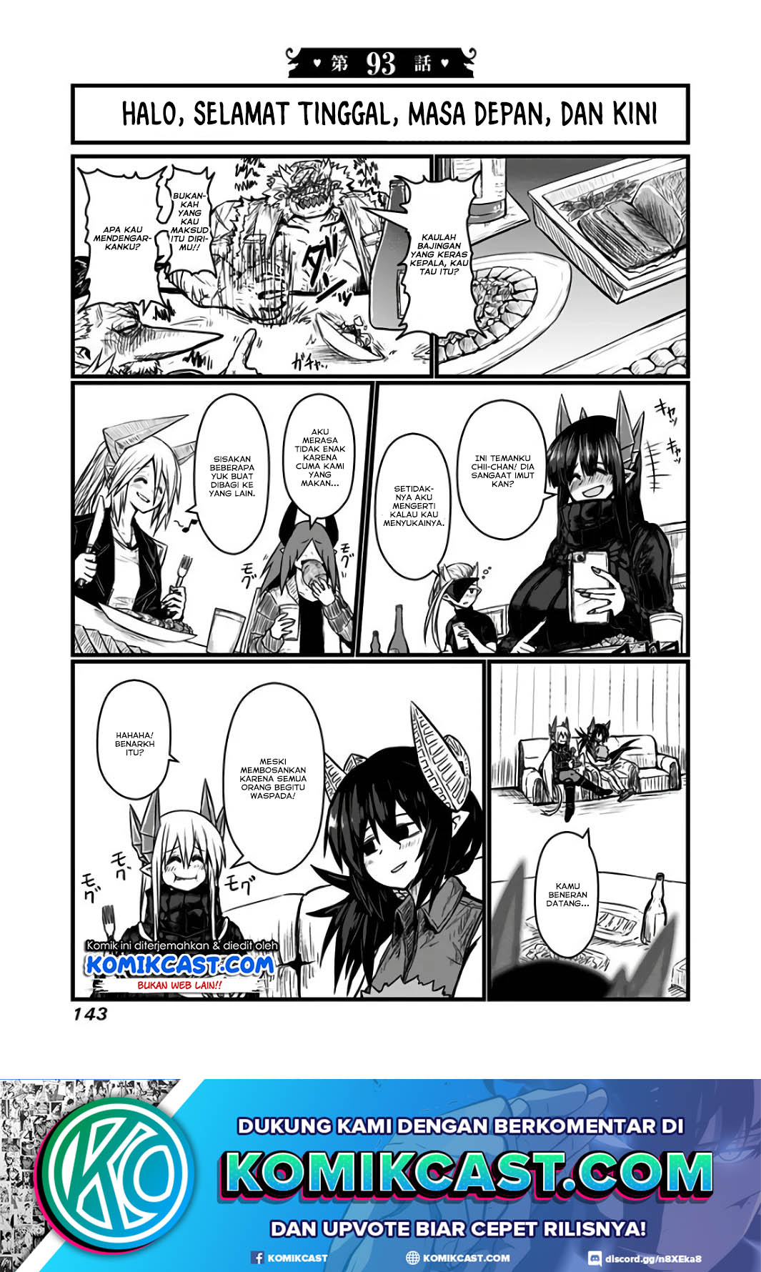 Musuko ga Kawaikute Shikataganai Mazoku no Hahaoya Chapter 93 - halaman 2