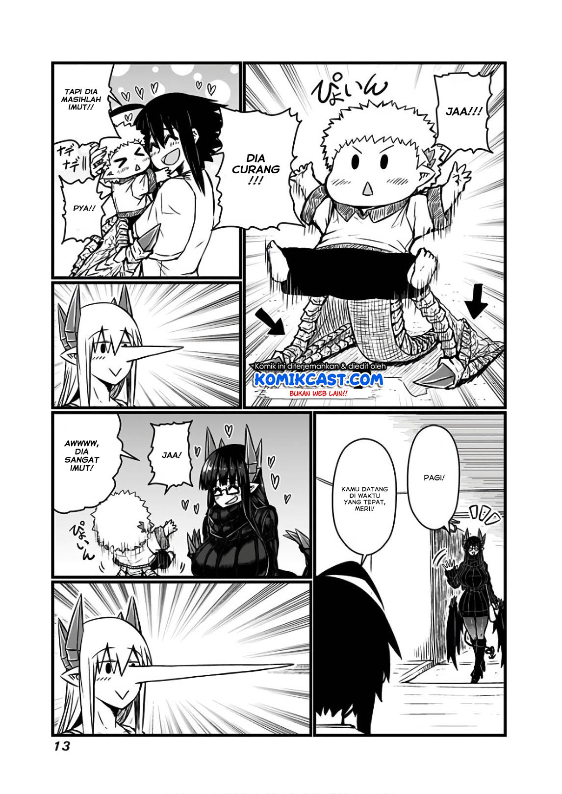 Musuko ga Kawaikute Shikataganai Mazoku no Hahaoya Chapter 96 - halaman 3