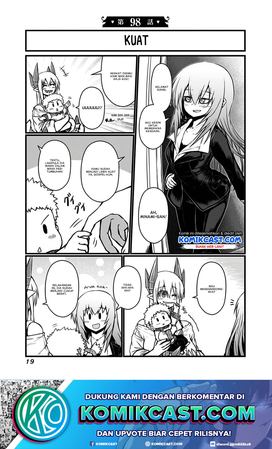 Musuko ga Kawaikute Shikataganai Mazoku no Hahaoya Chapter 98 - halaman 2