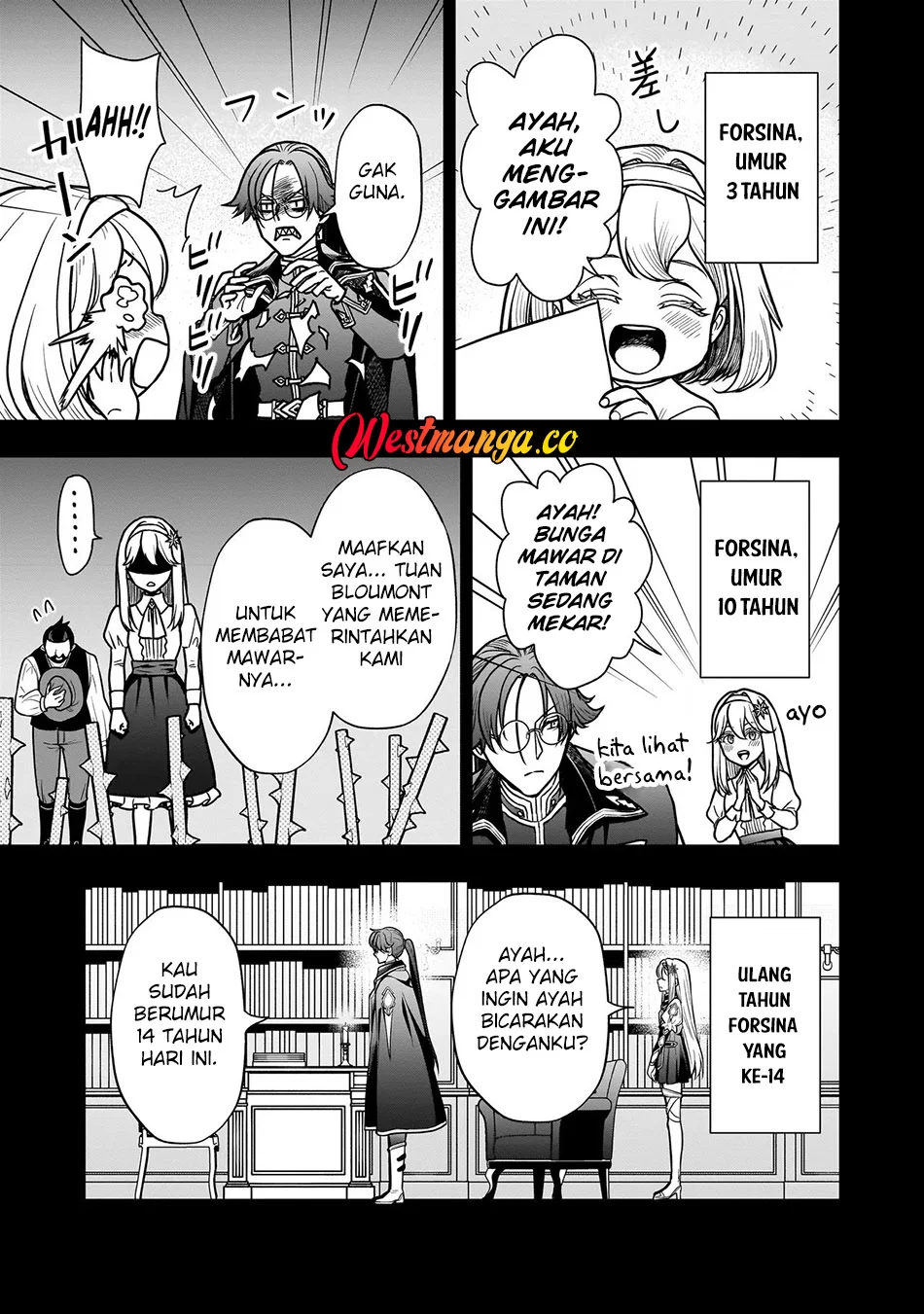 Musume Ni Danzai Sareru Akuyaku Koushaku Ni Tensei Shitemashita ~Akuyaku Muubu o Yameta no ni Nazeka Musume ga Koori No Reijou Ka Suru Ken~ Chapter 1 - halaman 24