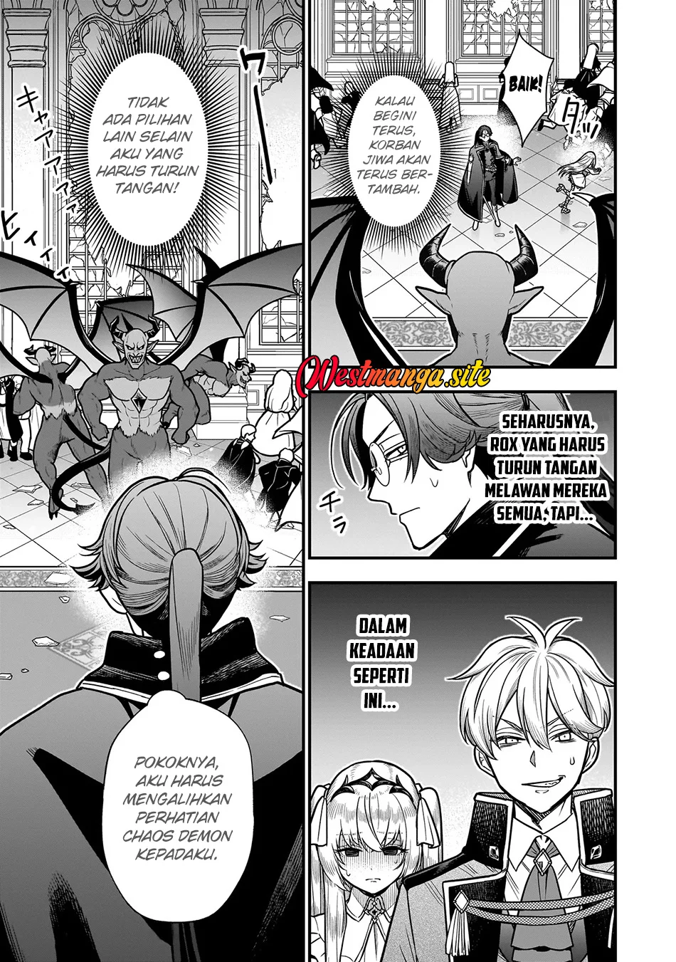 Musume Ni Danzai Sareru Akuyaku Koushaku Ni Tensei Shitemashita ~Akuyaku Muubu o Yameta no ni Nazeka Musume ga Koori No Reijou Ka Suru Ken~ Chapter 4.1 - halaman 12