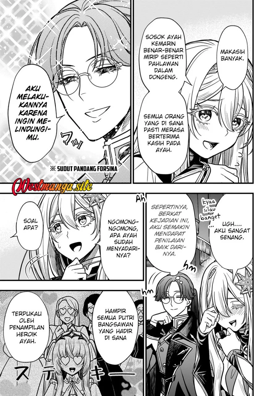 Musume Ni Danzai Sareru Akuyaku Koushaku Ni Tensei Shitemashita ~Akuyaku Muubu o Yameta no ni Nazeka Musume ga Koori No Reijou Ka Suru Ken~ Chapter 4.2 - halaman 12