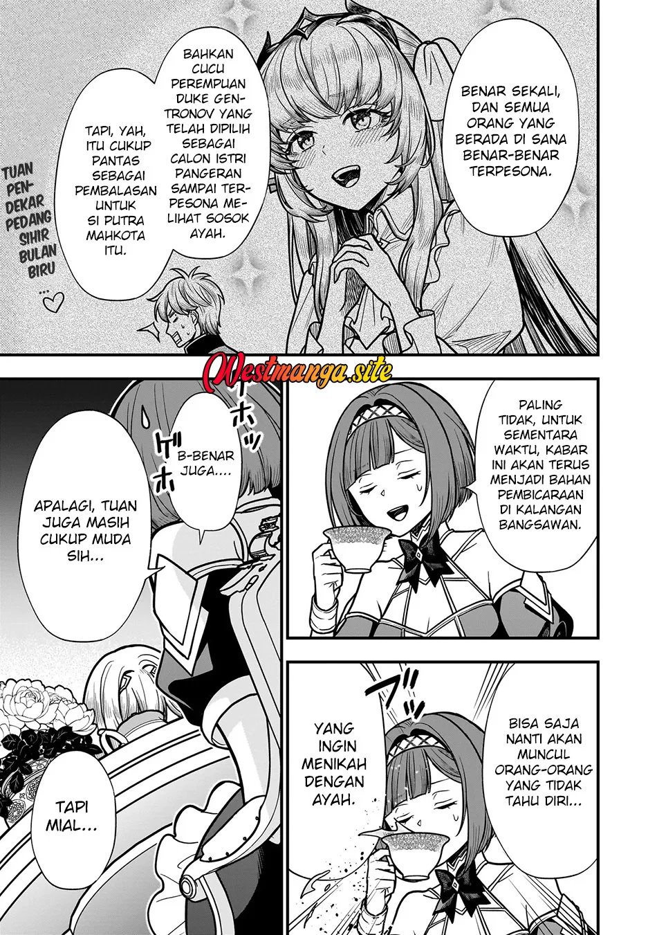 Musume Ni Danzai Sareru Akuyaku Koushaku Ni Tensei Shitemashita ~Akuyaku Muubu o Yameta no ni Nazeka Musume ga Koori No Reijou Ka Suru Ken~ Chapter 5.1 - halaman 9