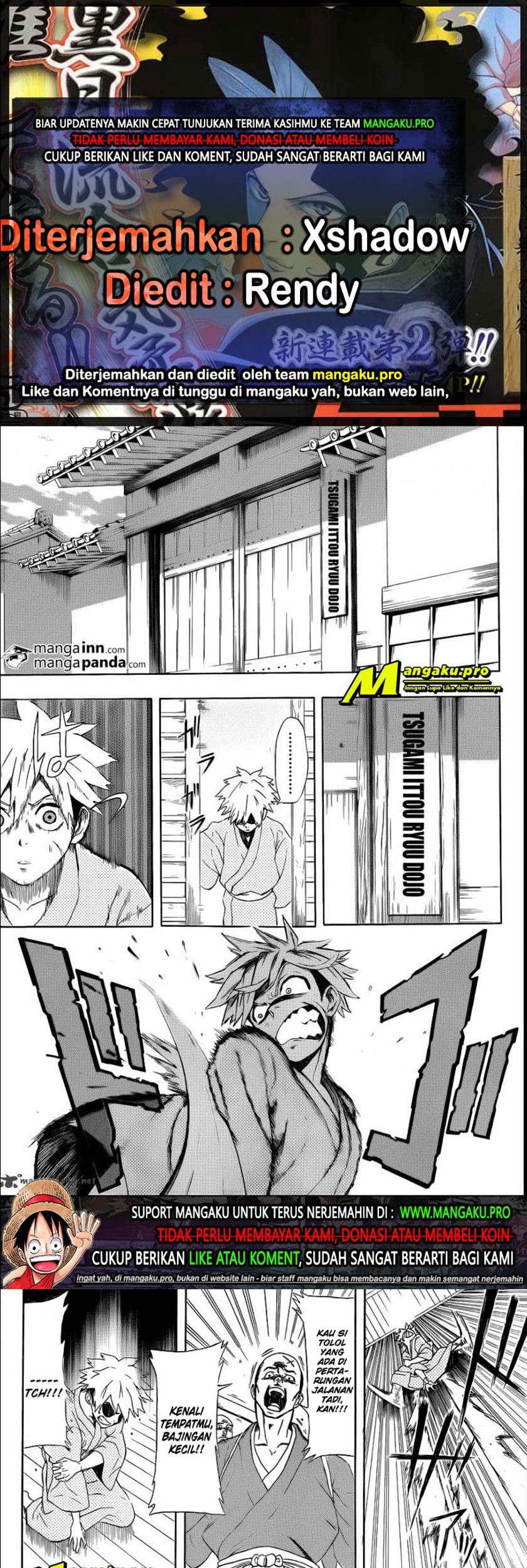 Mutou Black Chapter 1.2 - halaman 1