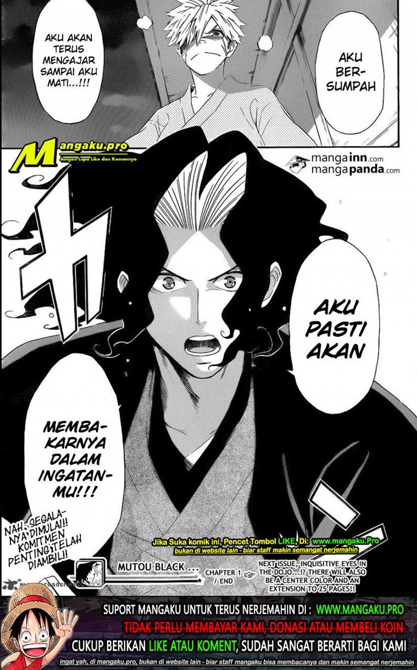 Mutou Black Chapter 1.2 - halaman 17