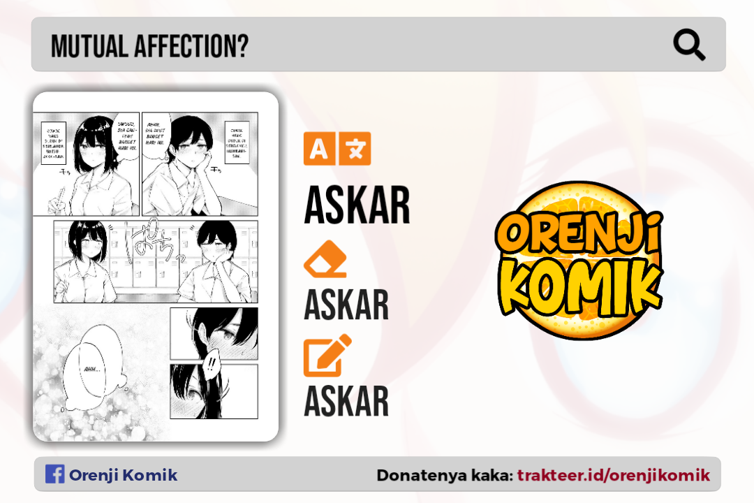 Mutual Affection? Chapter 0 - halaman 1