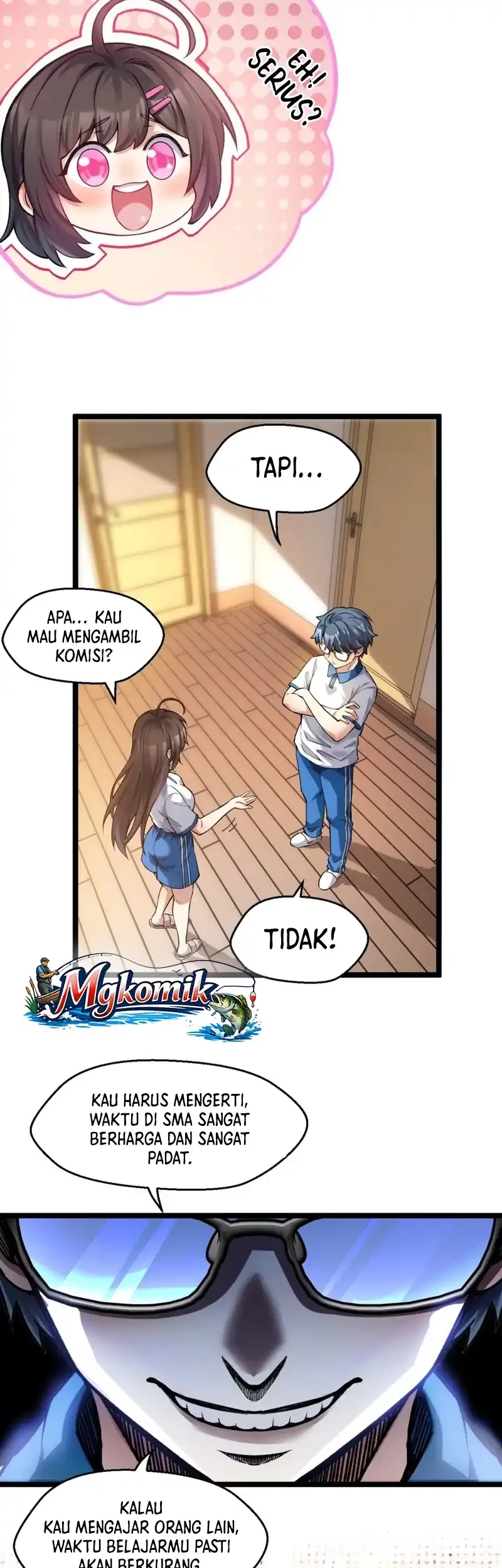 My Academic System Is Making Me Date?! Chapter 10 - halaman 15