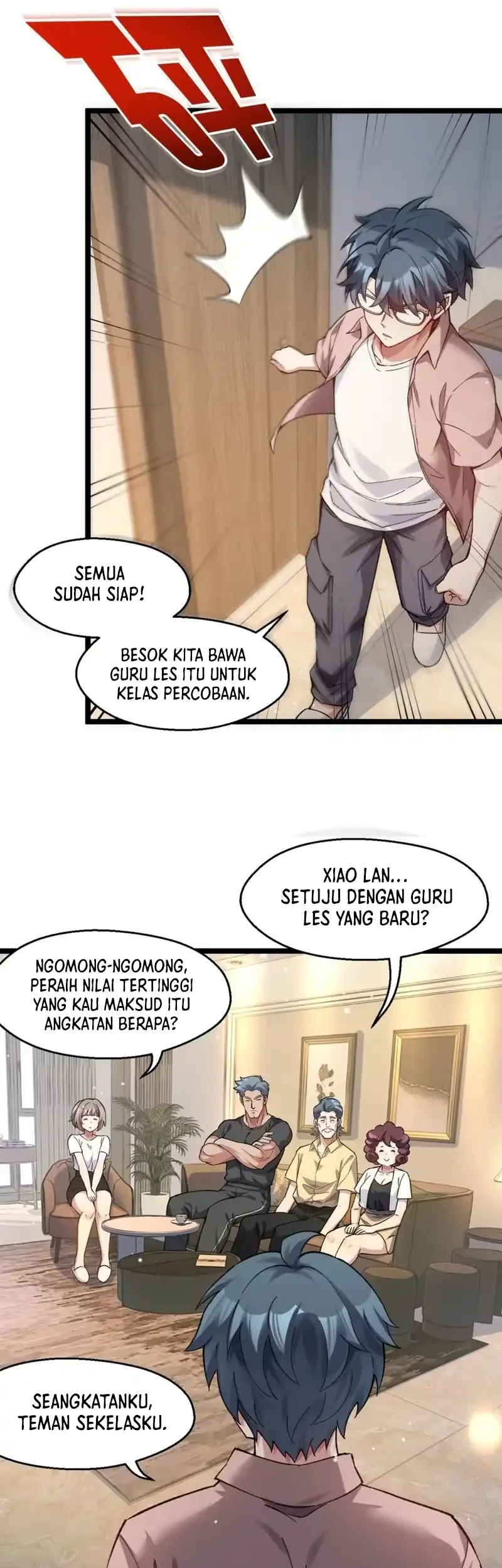 My Academic System Is Making Me Date?! Chapter 12 - halaman 33