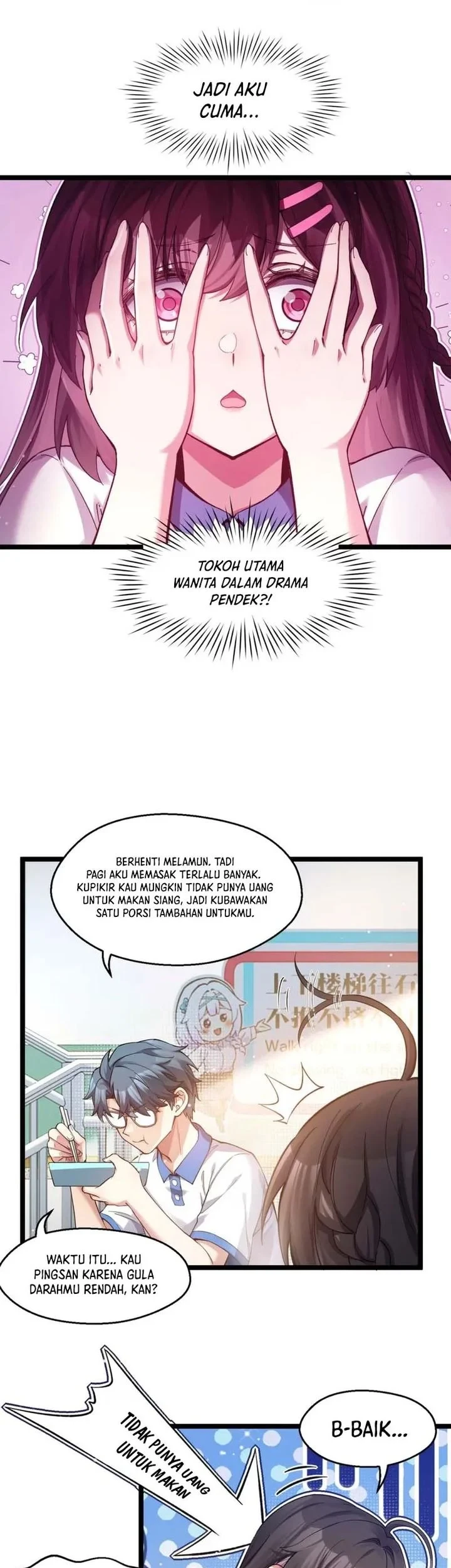 My Academic System Is Making Me Date?! Chapter 15 - halaman 6