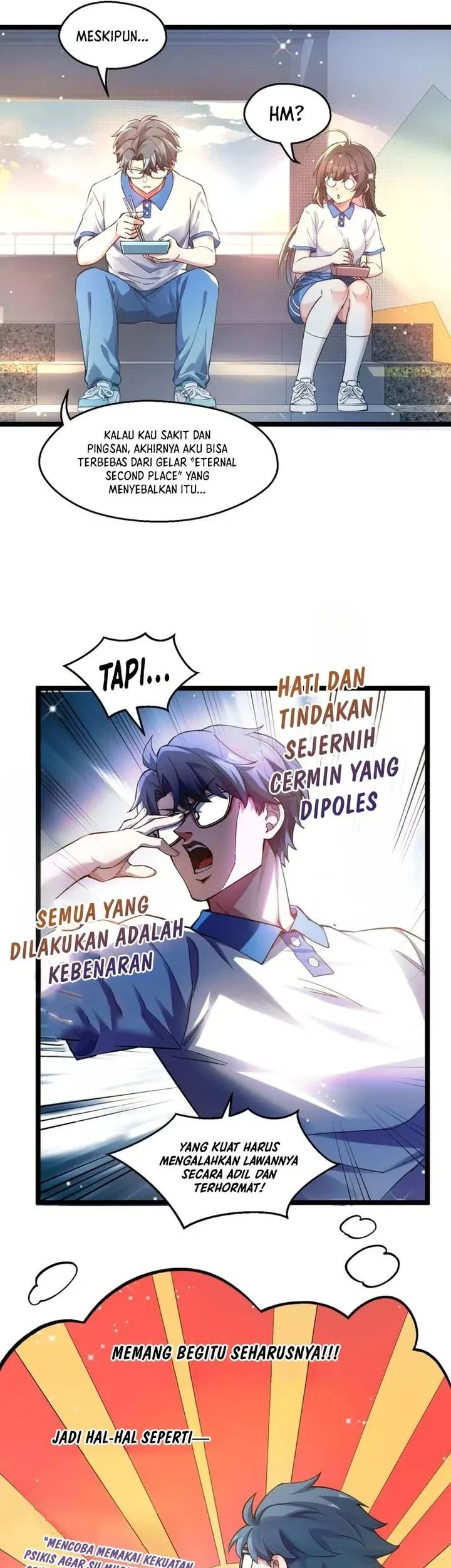 My Academic System Is Making Me Date?! Chapter 15 - halaman 8